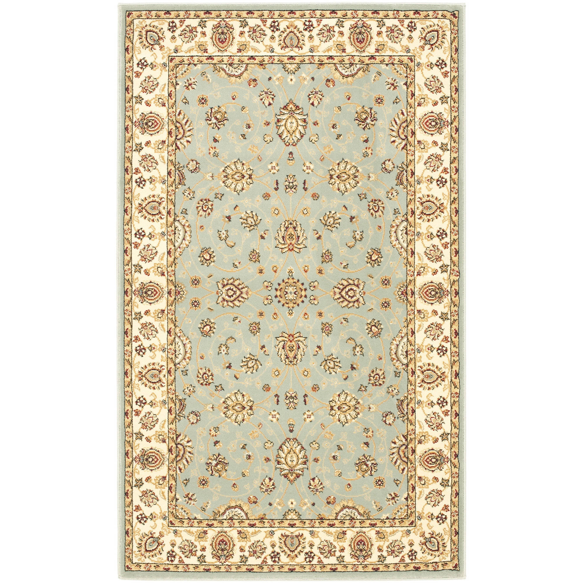 Safavieh Majesty Light Blue/Cream Area Rug & Reviews Wayfair