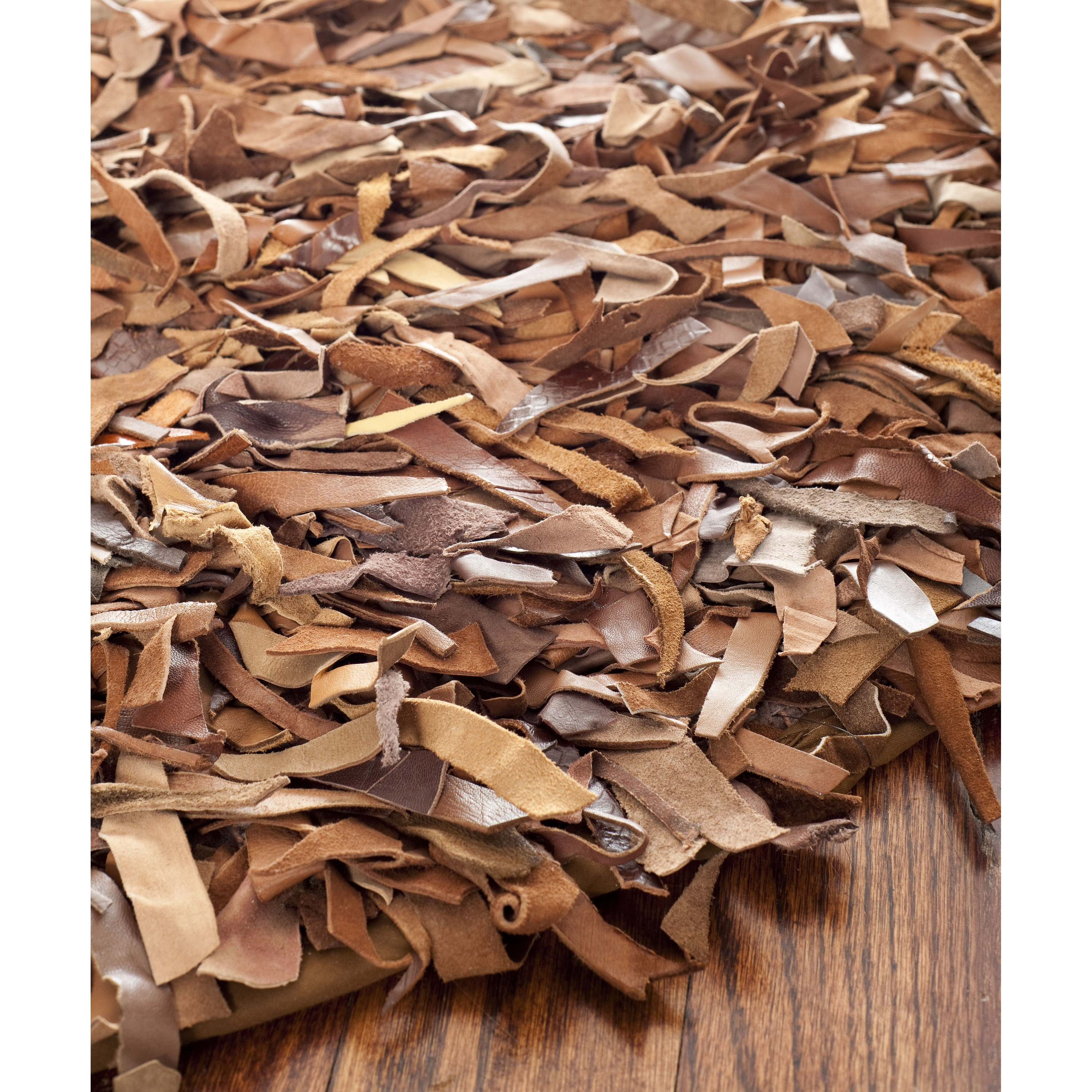 Safavieh Leather Shag Saddle Area Rug I & Reviews Wayfair