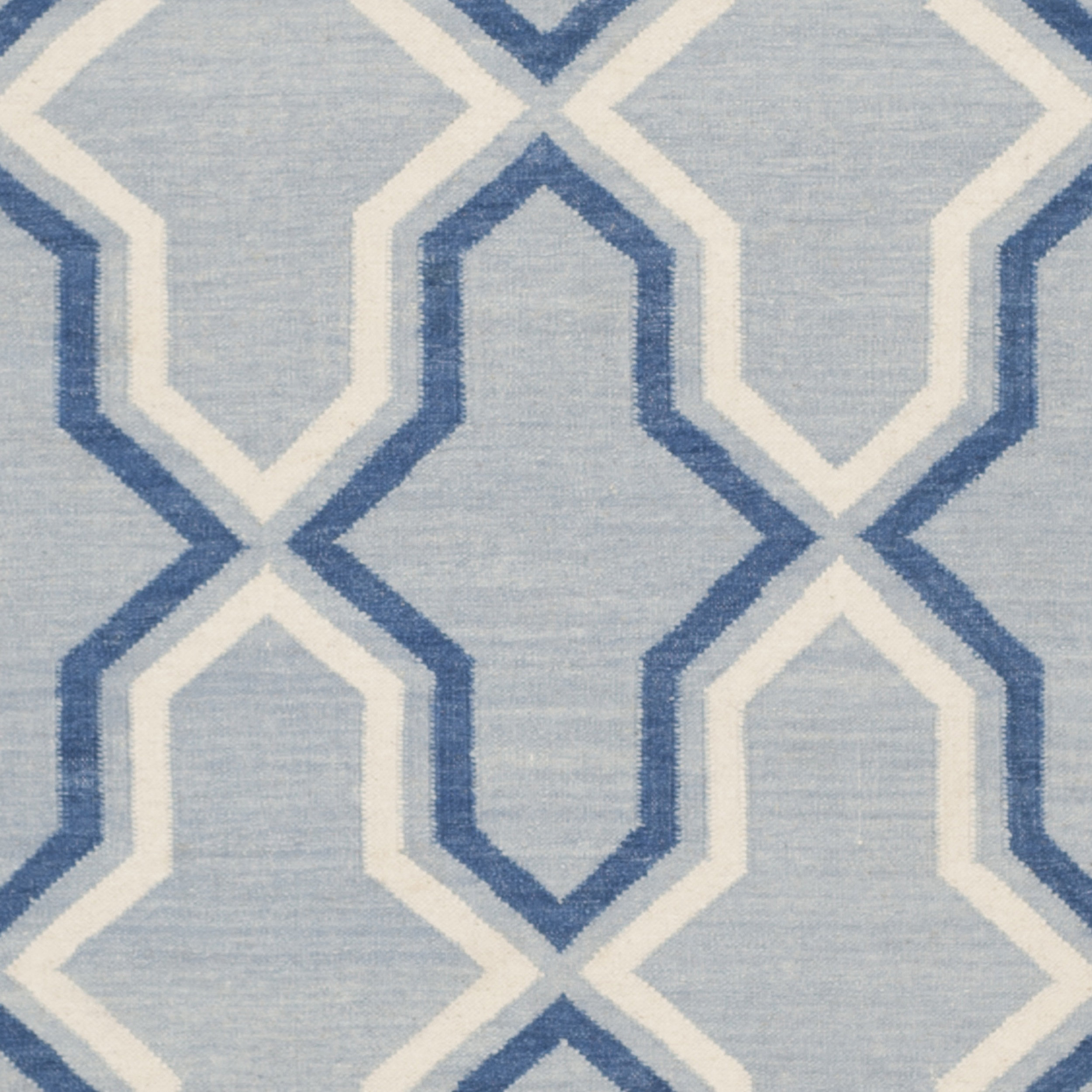 Safavieh Dhurries Blue Contemporary Area Rug & Reviews Wayfair