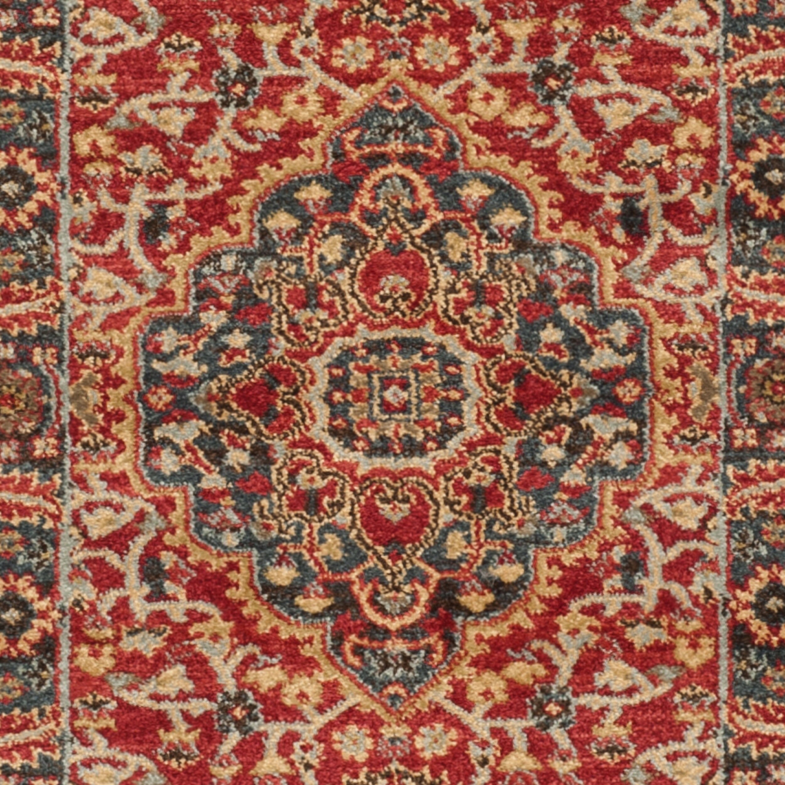 Safavieh Mahal Navy Red Area Rug & Reviews 