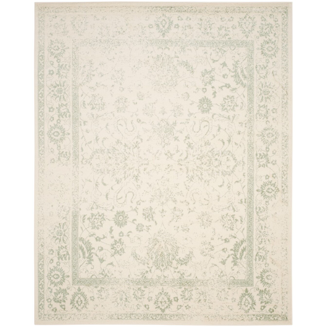 Safavieh Adirondack Ivory/Sage Area Rug & Reviews | Wayfair