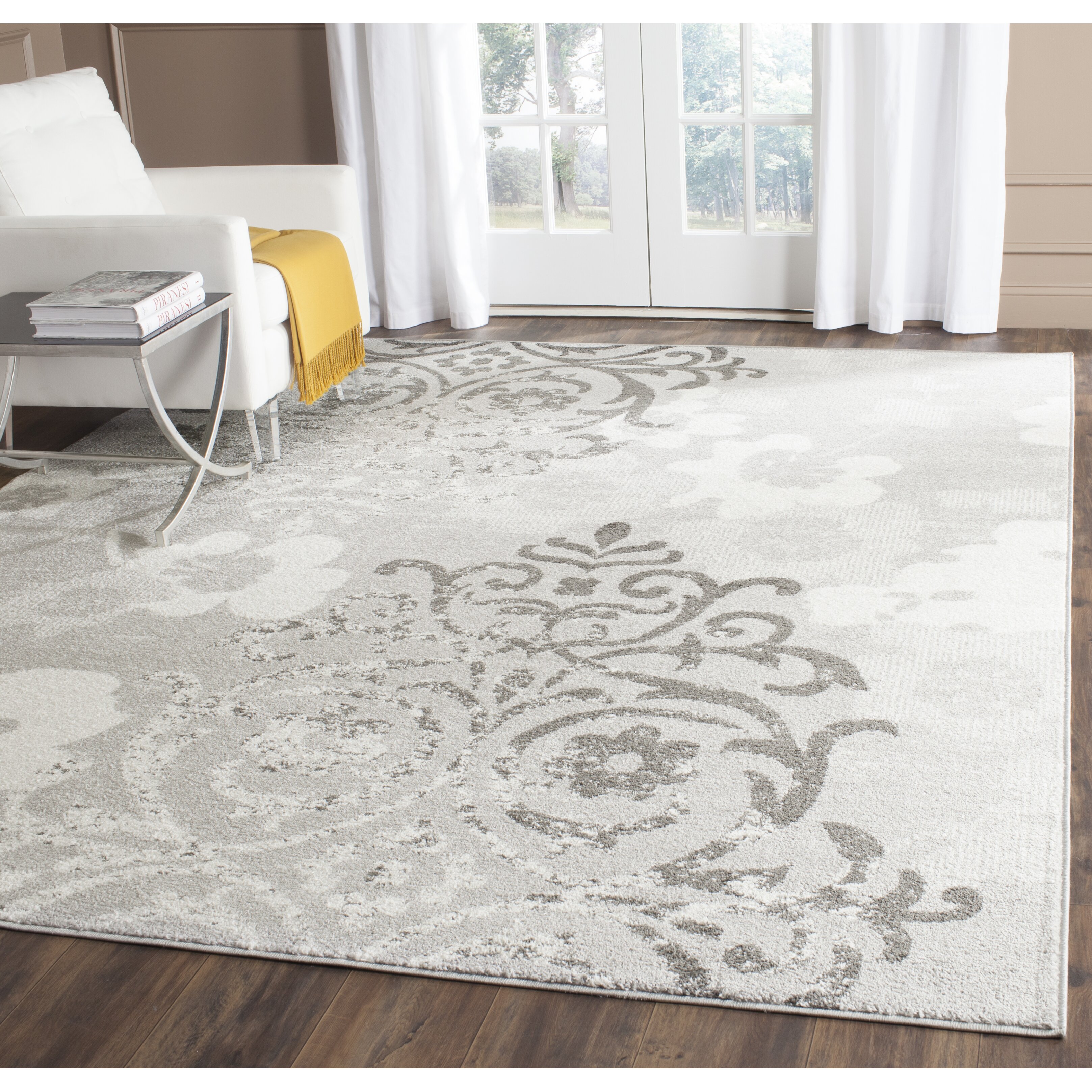 Safavieh Adirondack Silver/Ivory Area Rug & Reviews | Wayfair.ca