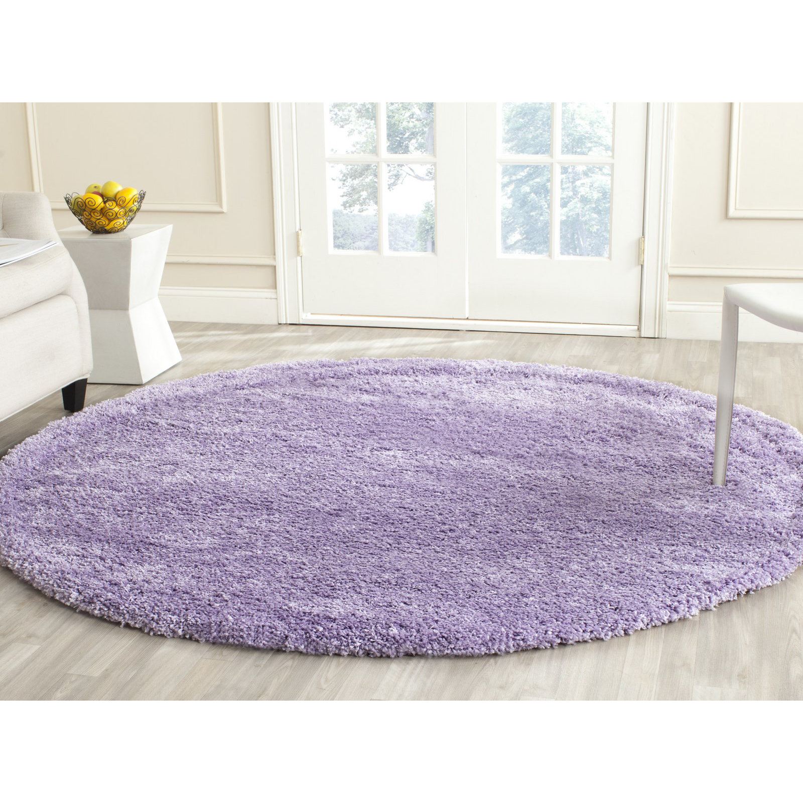 Safavieh Lilac Shag Area Rug & Reviews | Wayfair