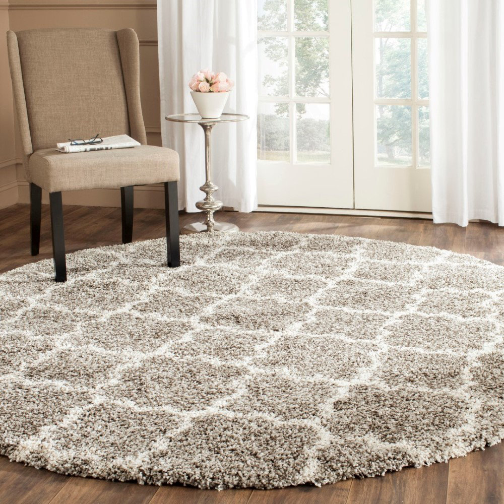Safavieh Hudson Shag Gray / Ivory Area Rug & Reviews Wayfair