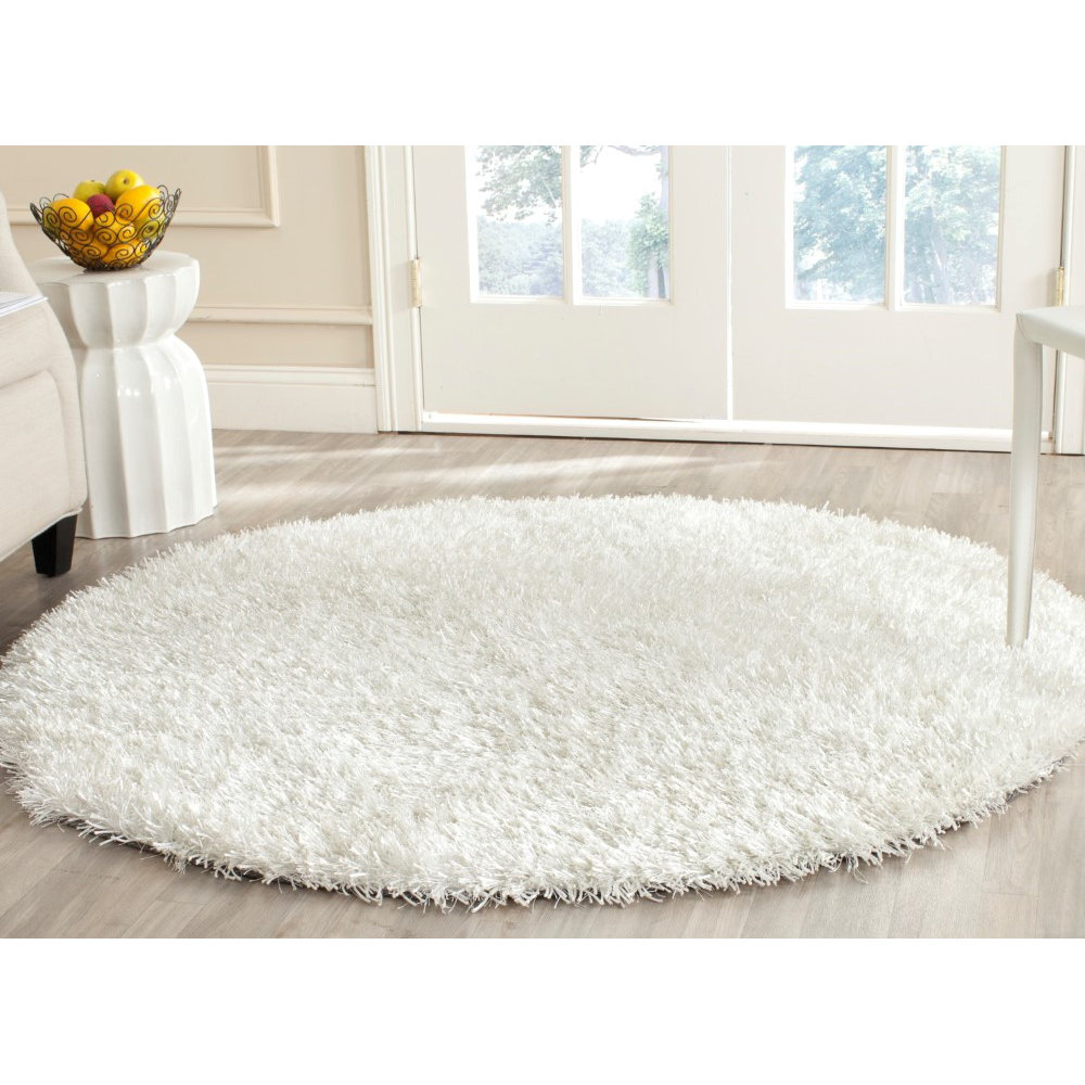 Safavieh Paris Shag Off White/Off White Rug & Reviews Wayfair