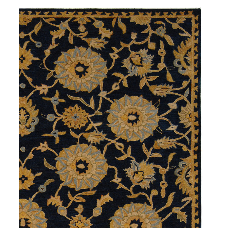 Safavieh Anatolia Navy/Gold Area Rug & Reviews Wayfair