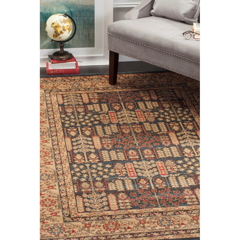 Safavieh Mahal Navy/Natural Area Rug & Reviews Wayfair