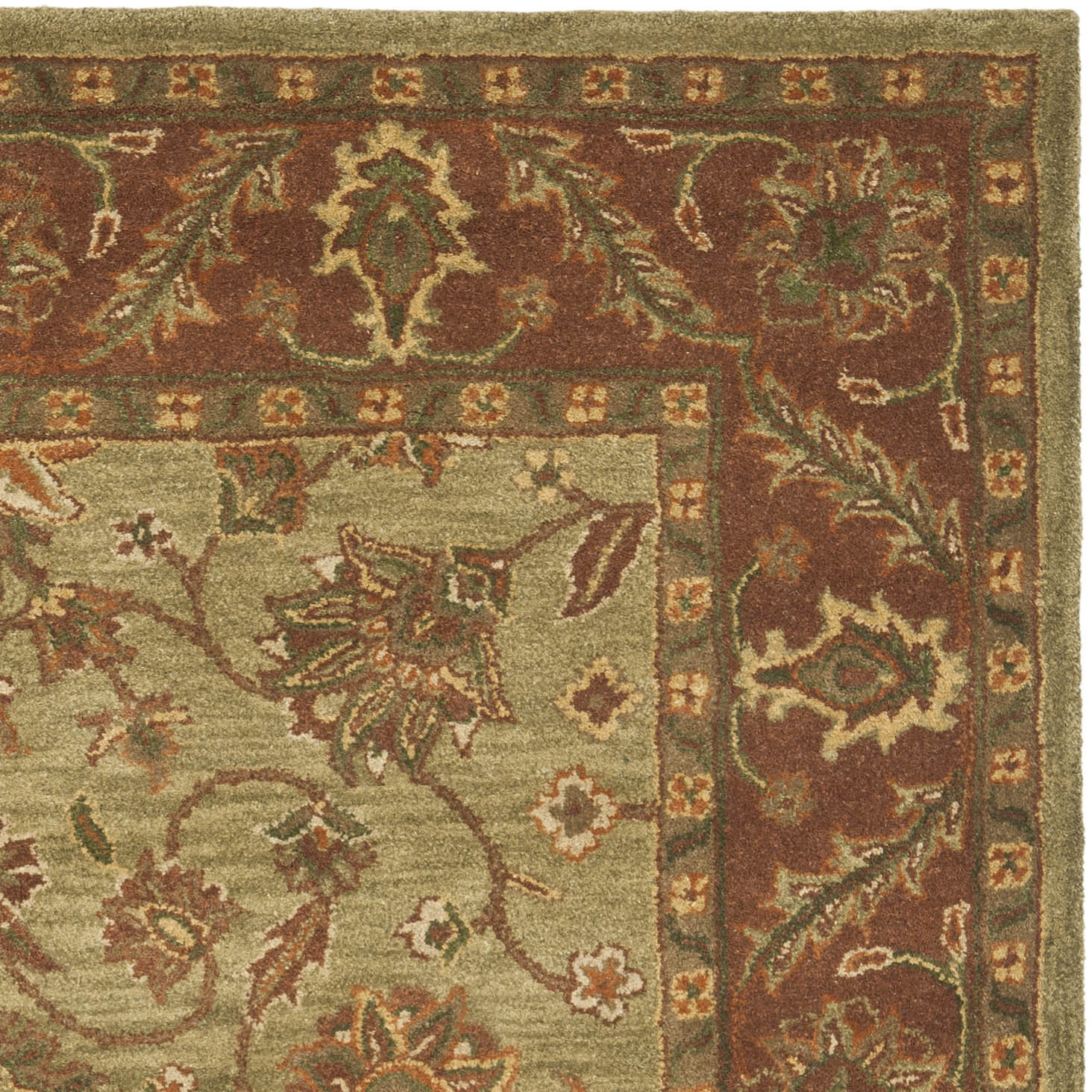 Safavieh Golden Jaipur Green/Rust Area Rug Wayfair