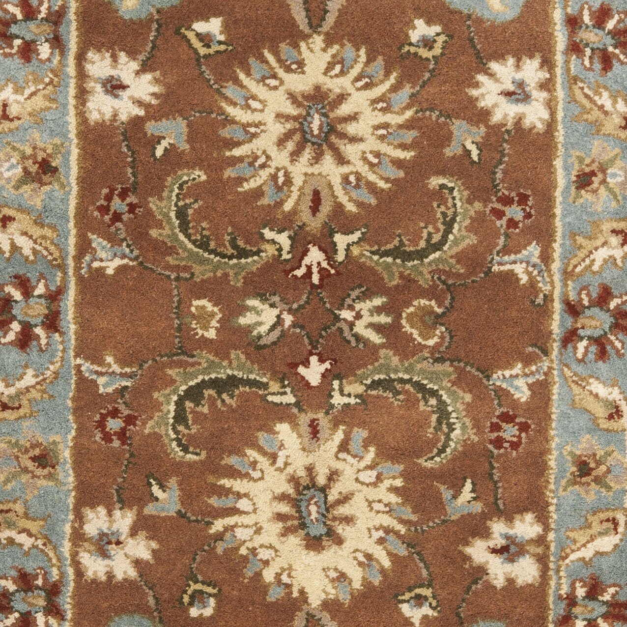 Safavieh Heritage Brown & Blue Area Rug & Reviews | Wayfair