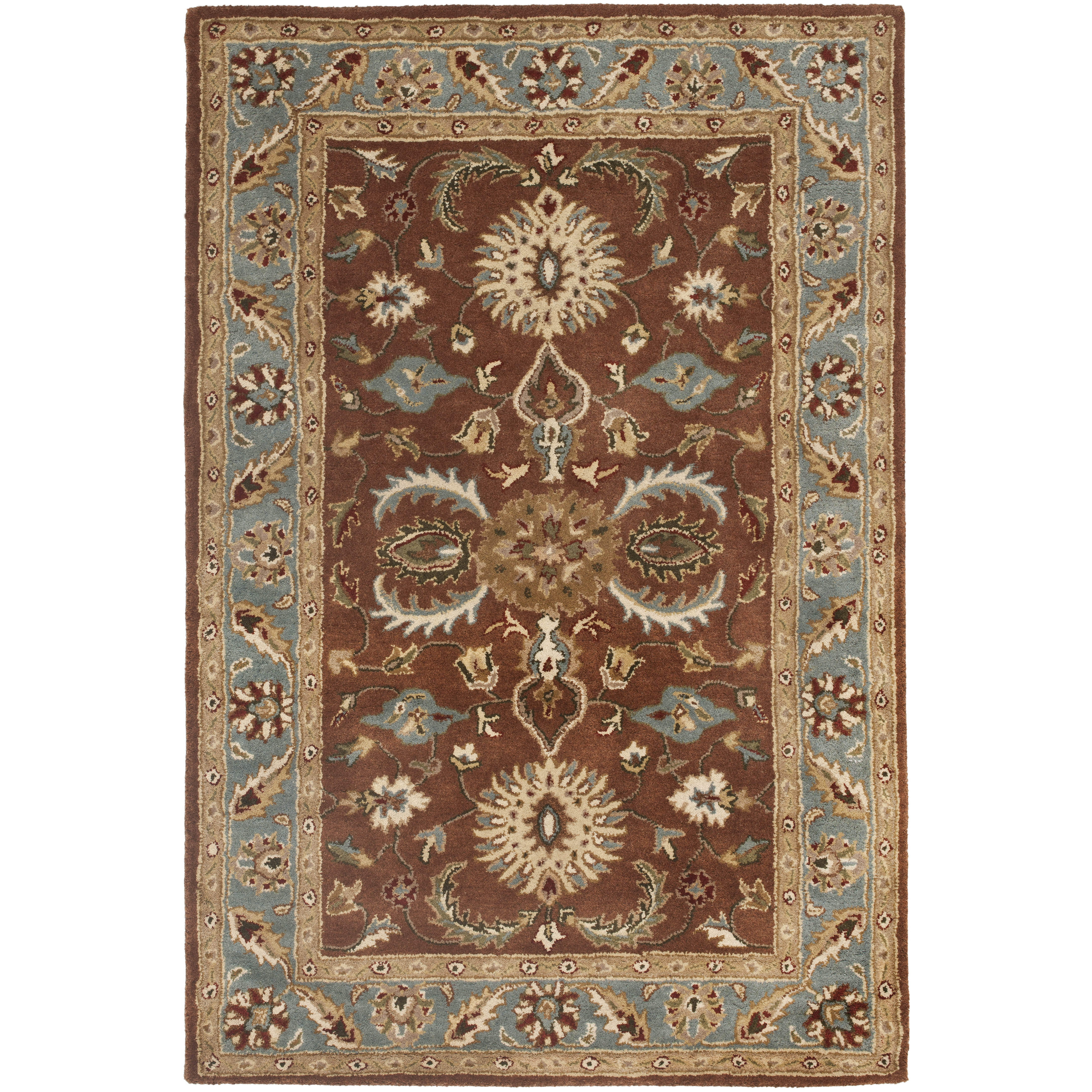 Safavieh Heritage Brown & Blue Area Rug & Reviews Wayfair