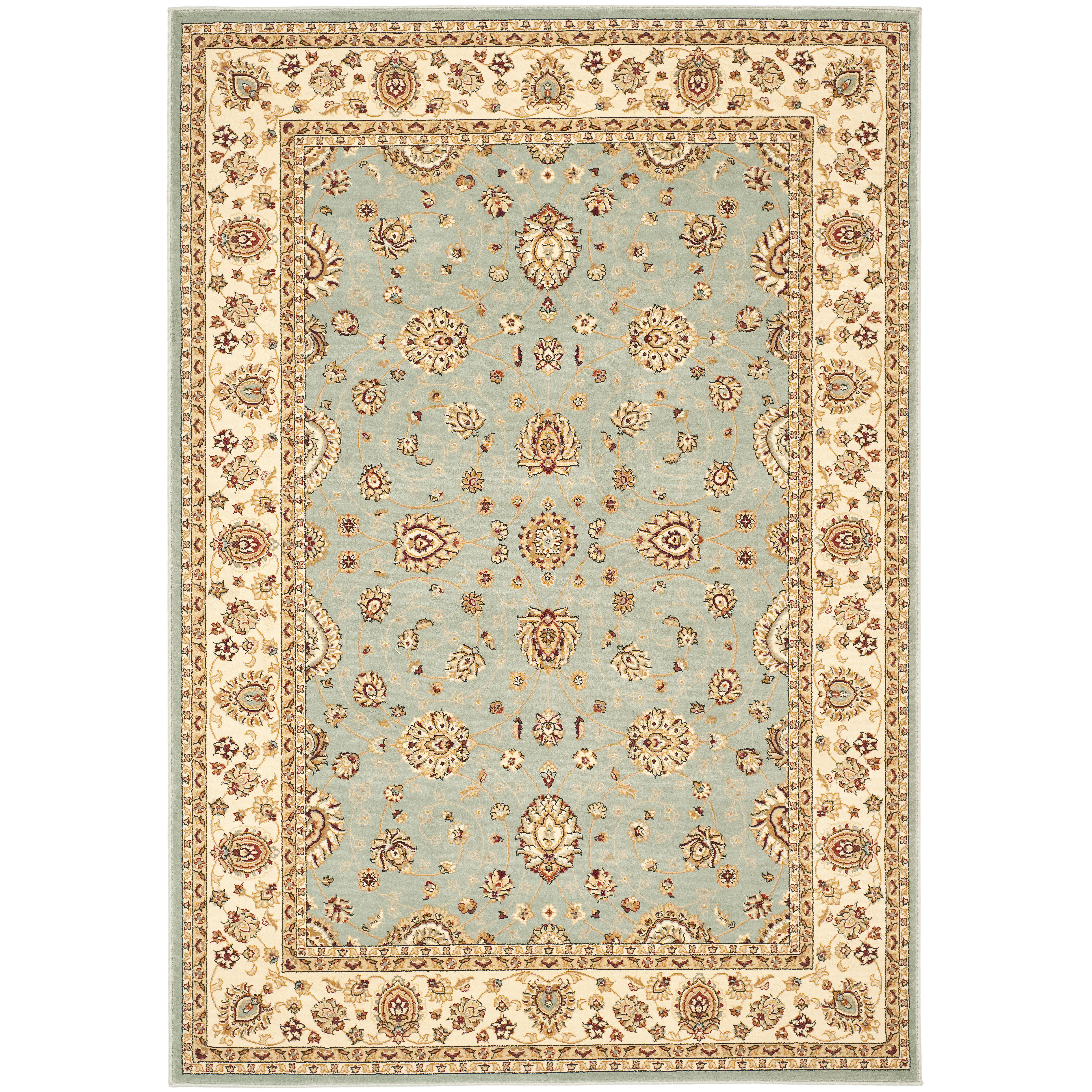 Safavieh Majesty Light Blue/Cream Area Rug & Reviews Wayfair
