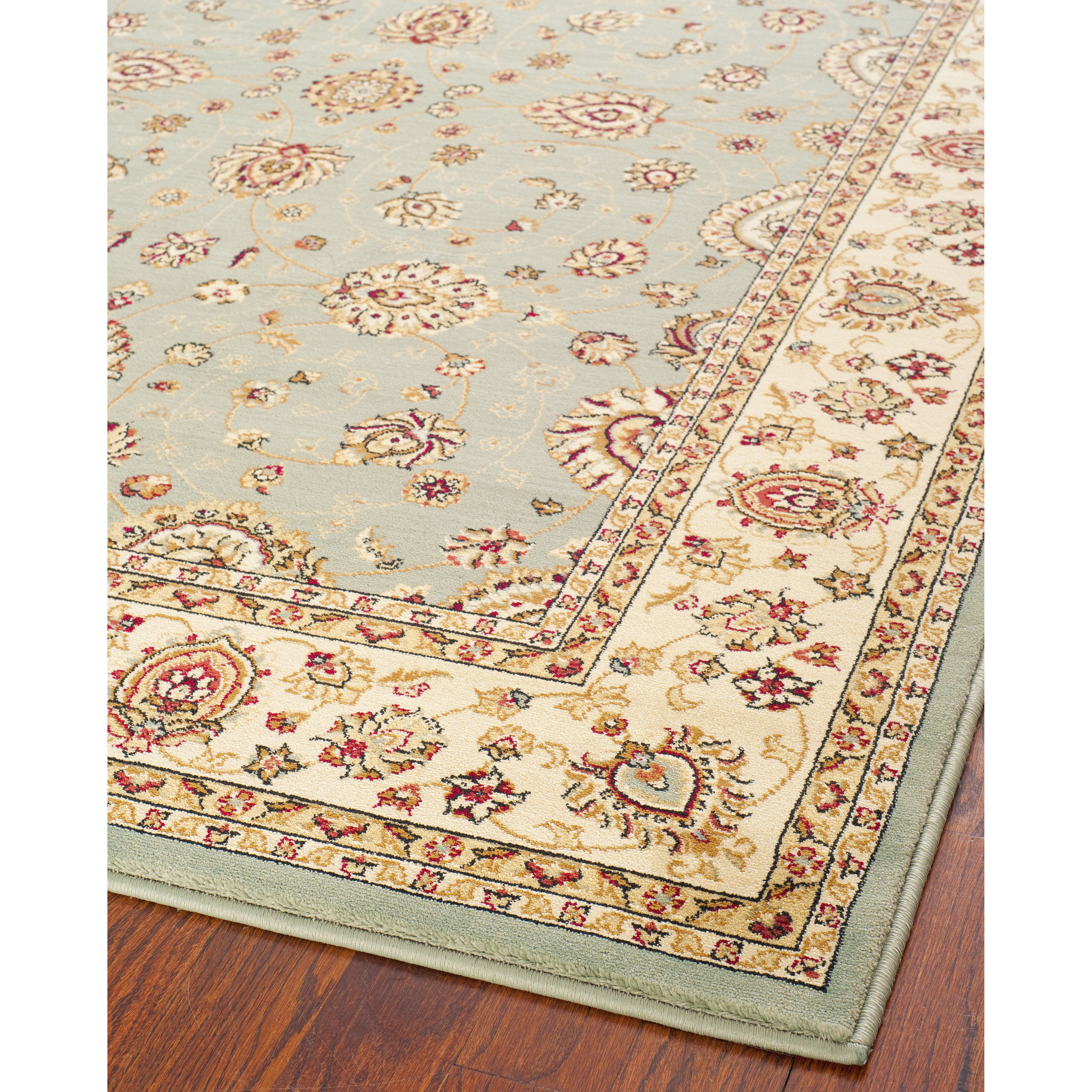 Safavieh Majesty Light Blue/Cream Area Rug & Reviews Wayfair