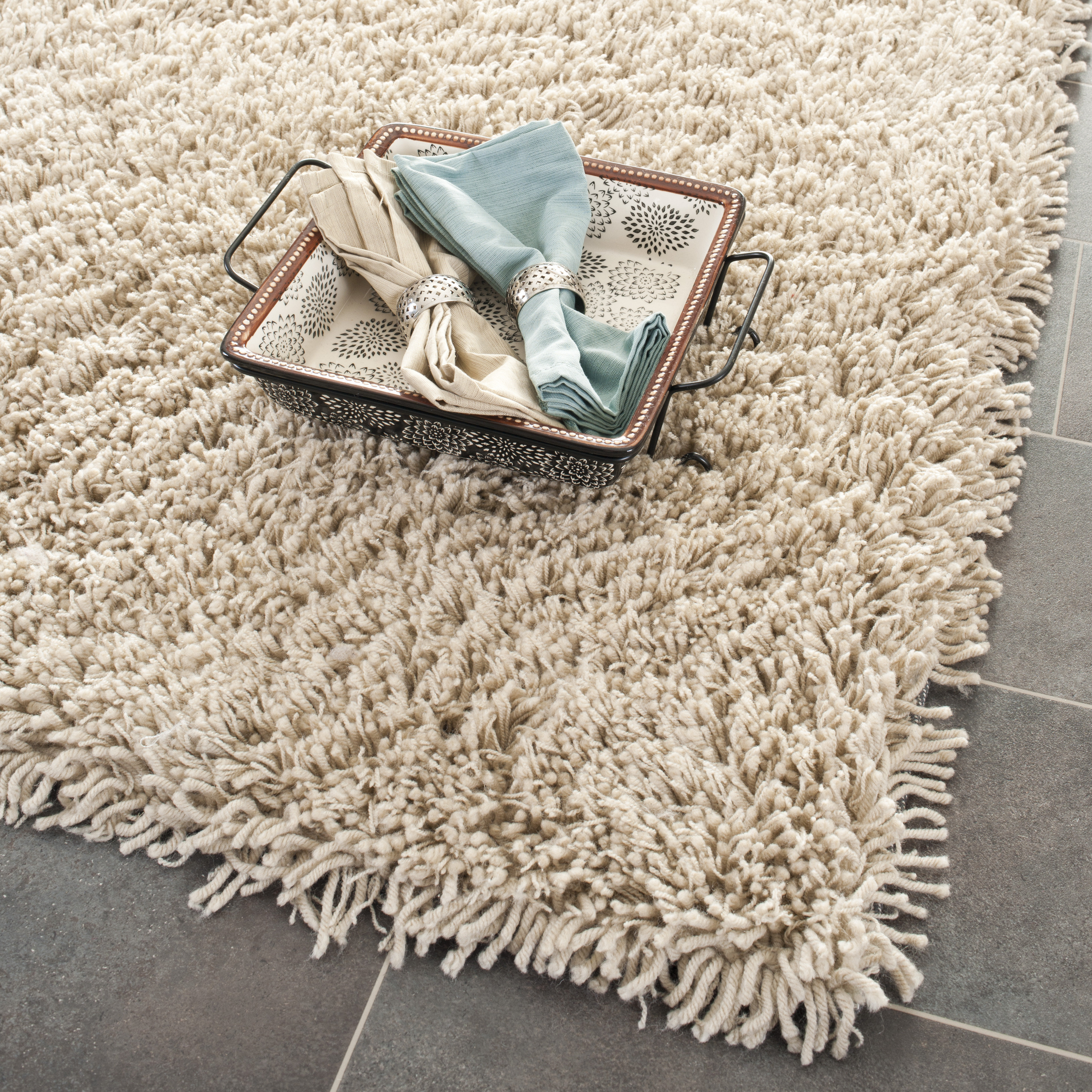 Safavieh Shag Taupe Area Rug & Reviews Wayfair