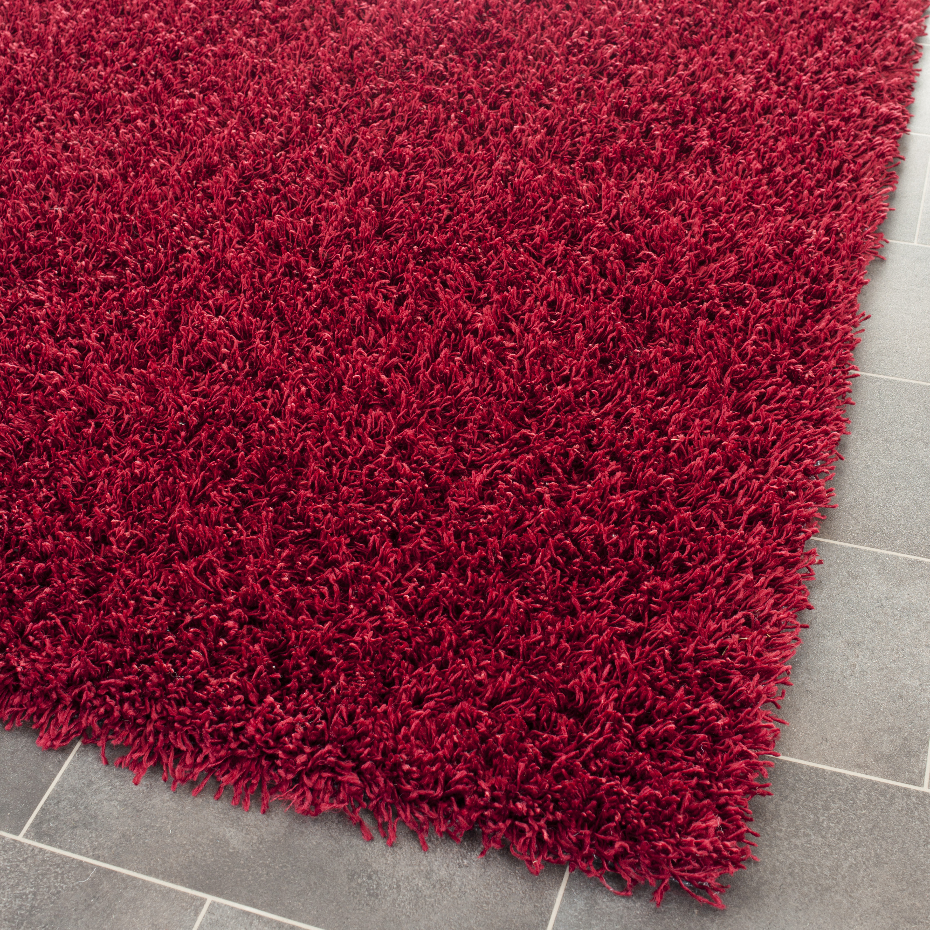 Safavieh Shag Red Area Rug & Reviews Wayfair