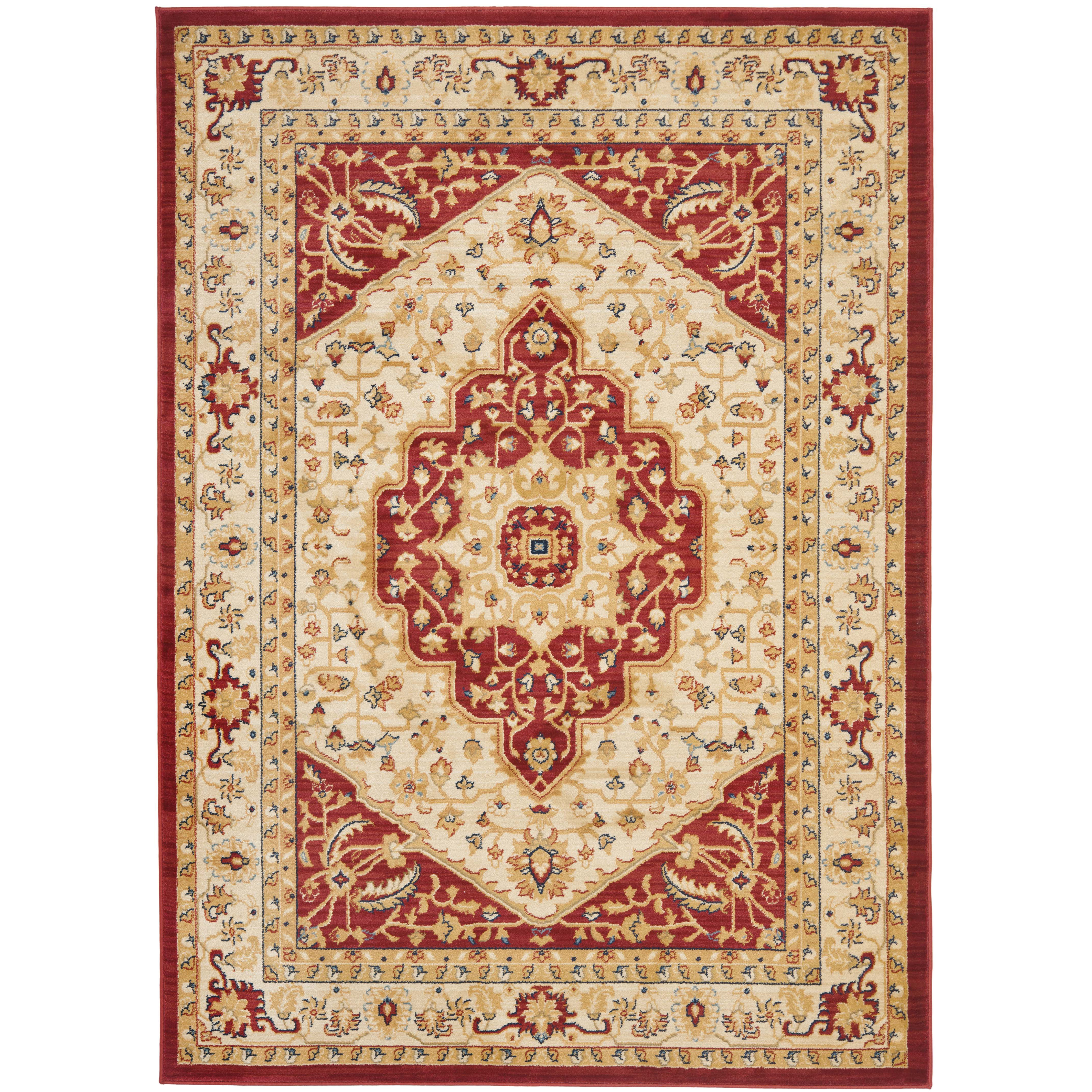 Safavieh Austin Cream/Red Area Rug Wayfair