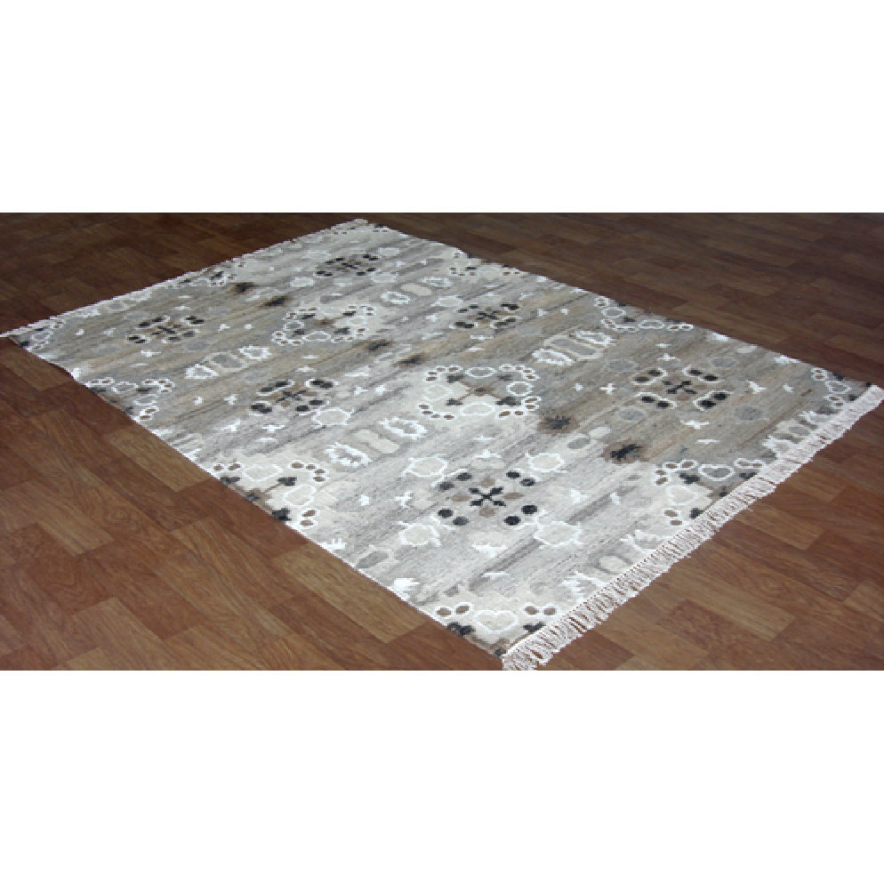Safavieh Natural Kilim Dhurrie White Area Rug & Reviews Wayfair