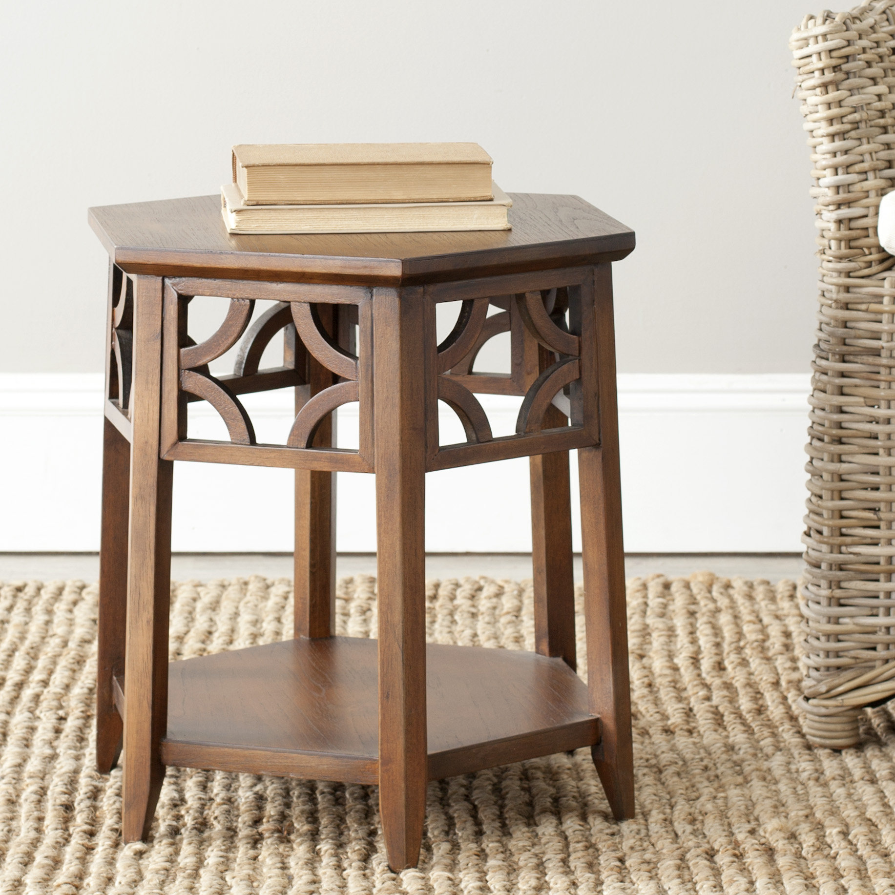 Safavieh Connor Hexagon End Table & Reviews Wayfair