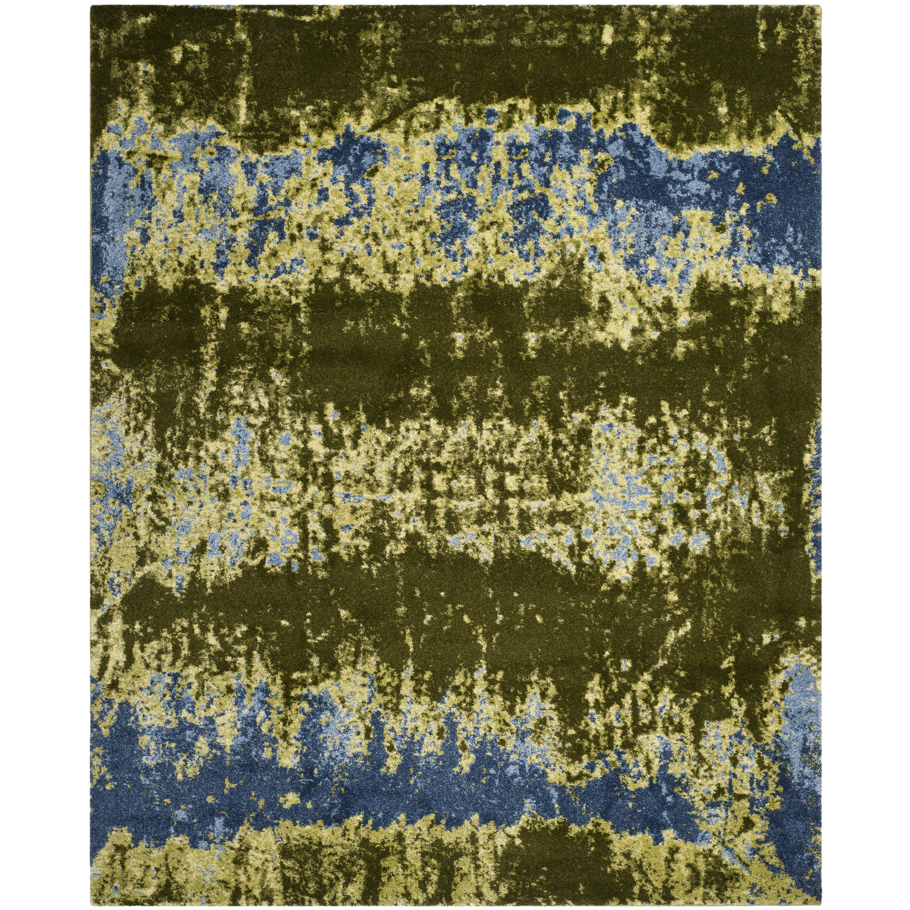 Safavieh Retro Dark Green Area Rug & Reviews Wayfair