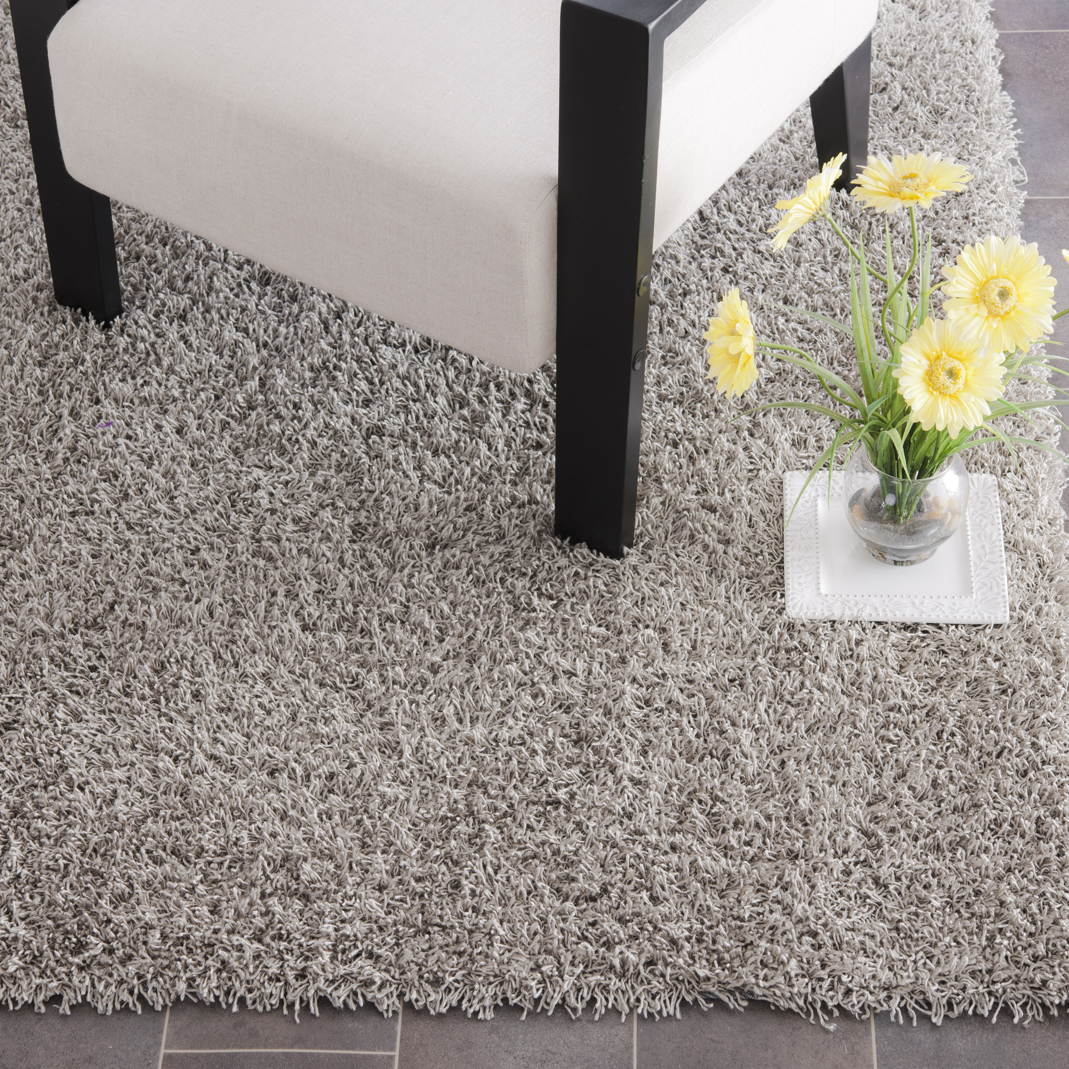 Safavieh Shag Silver Area Rug & Reviews Wayfair
