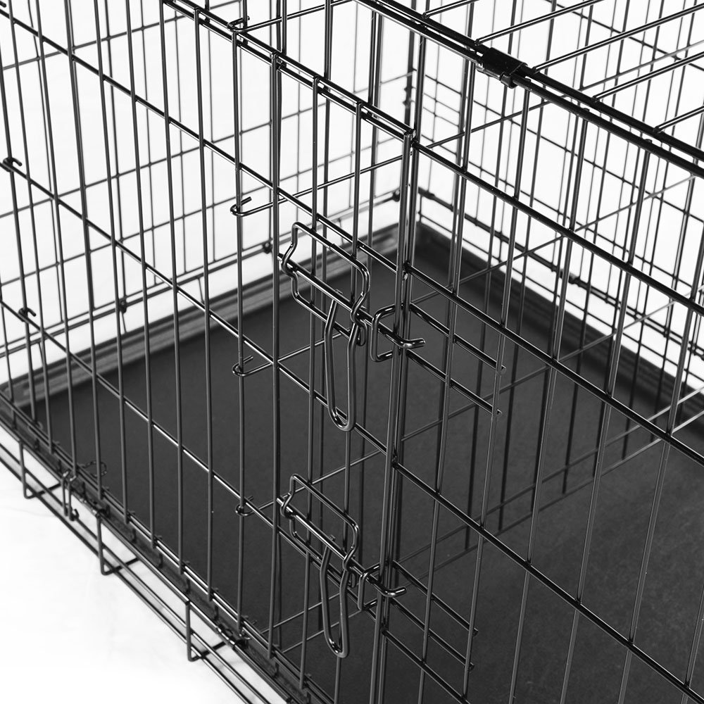 PetChampion Deluxe 2 Door with Divider Steel Wire Collapsible Pet Crate