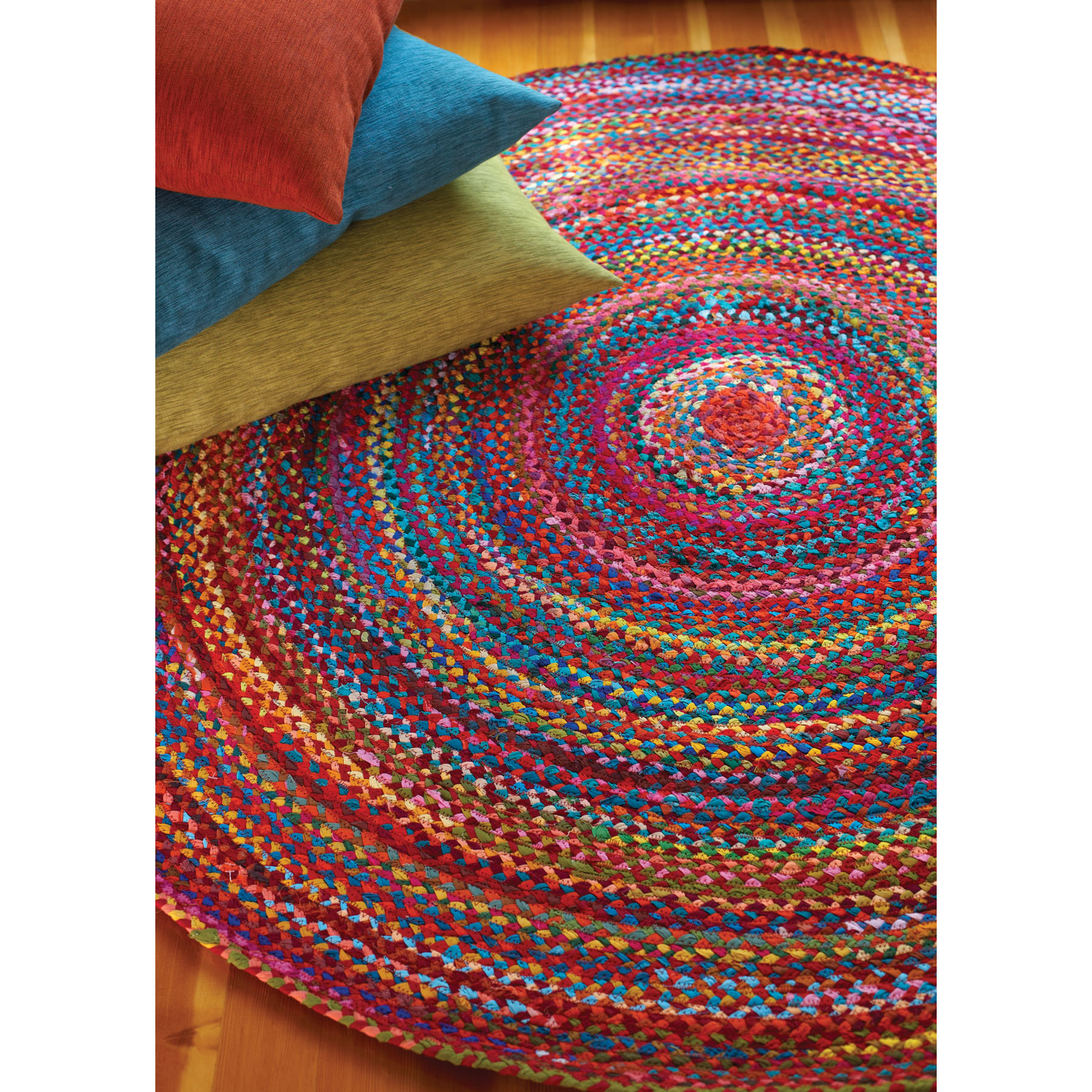 HFLT Carnivale Braided Red Area Rug & Reviews Wayfair