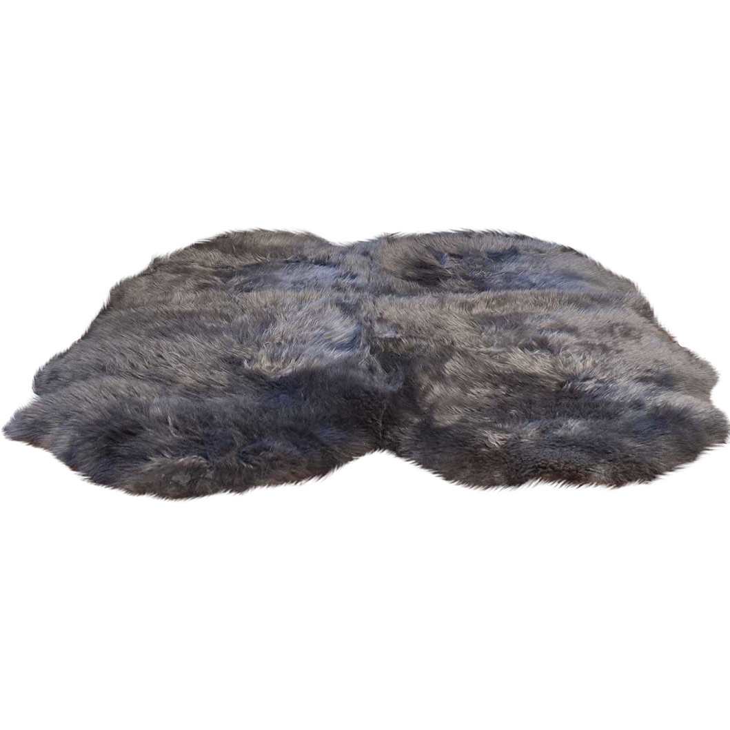 Bowron Sheepskin Long Wool Gold Star Quarto Area Rug & Reviews Wayfair