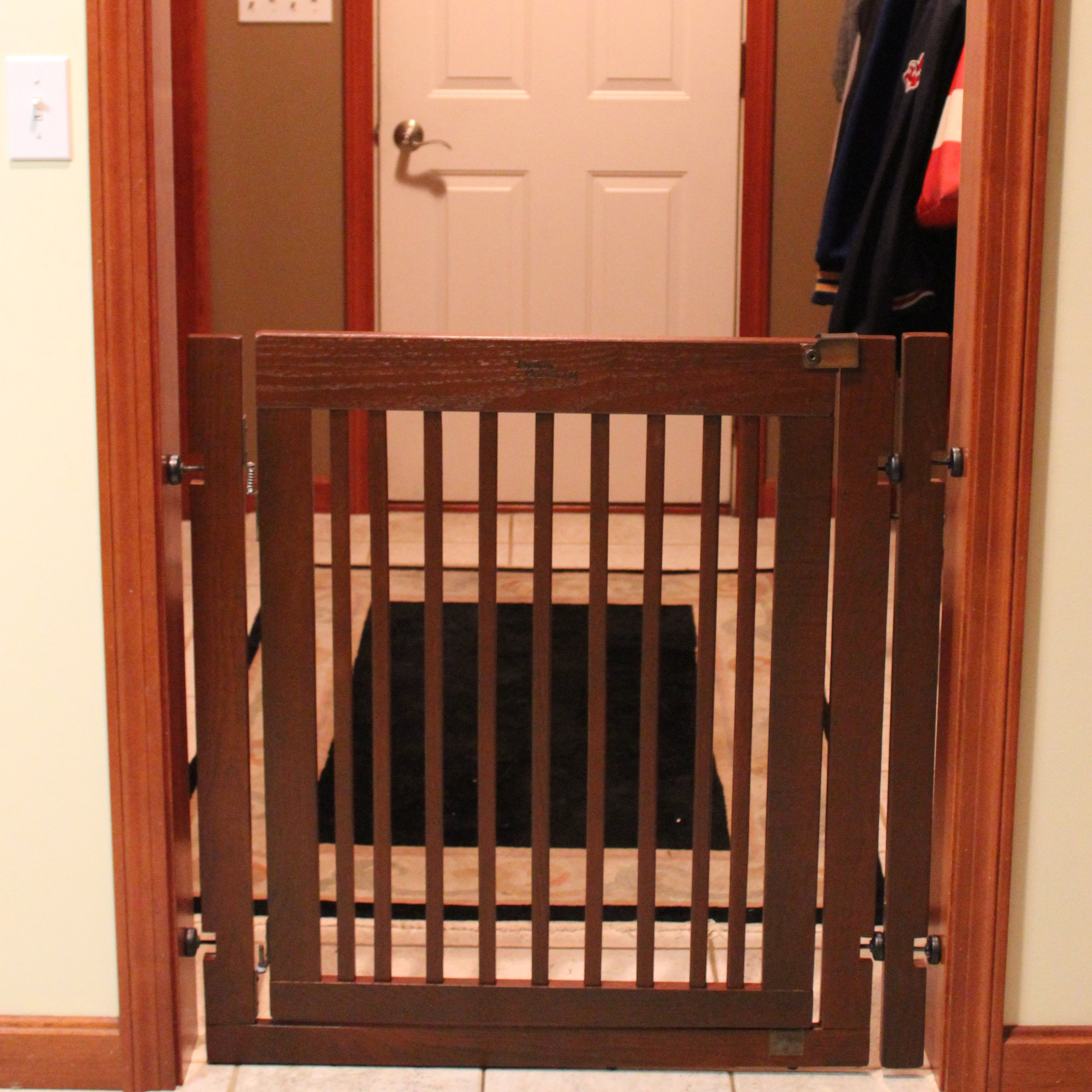 Dynamic Accents Amish Handcrafted 36" Citadel Pressure Mount Pet Gate