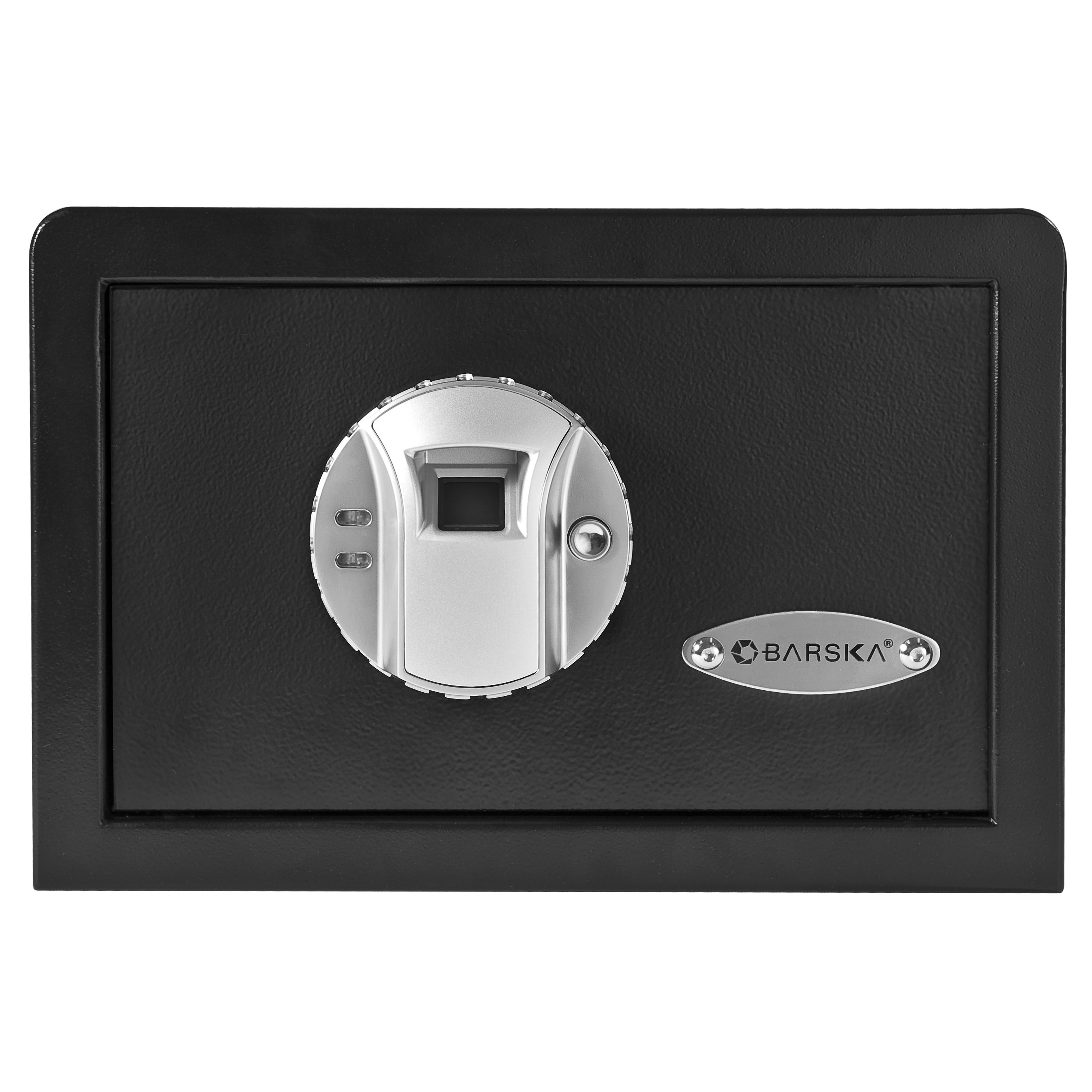 Barska Mini BioMetric Key Lock Wall Safe & Reviews Wayfair