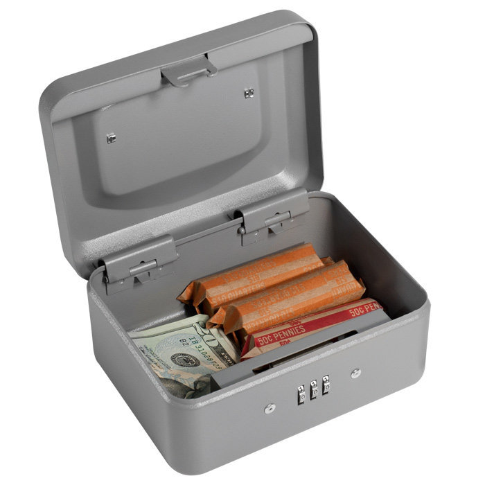 Barska Extra Small Gray Combination Lock Box & Reviews Wayfair