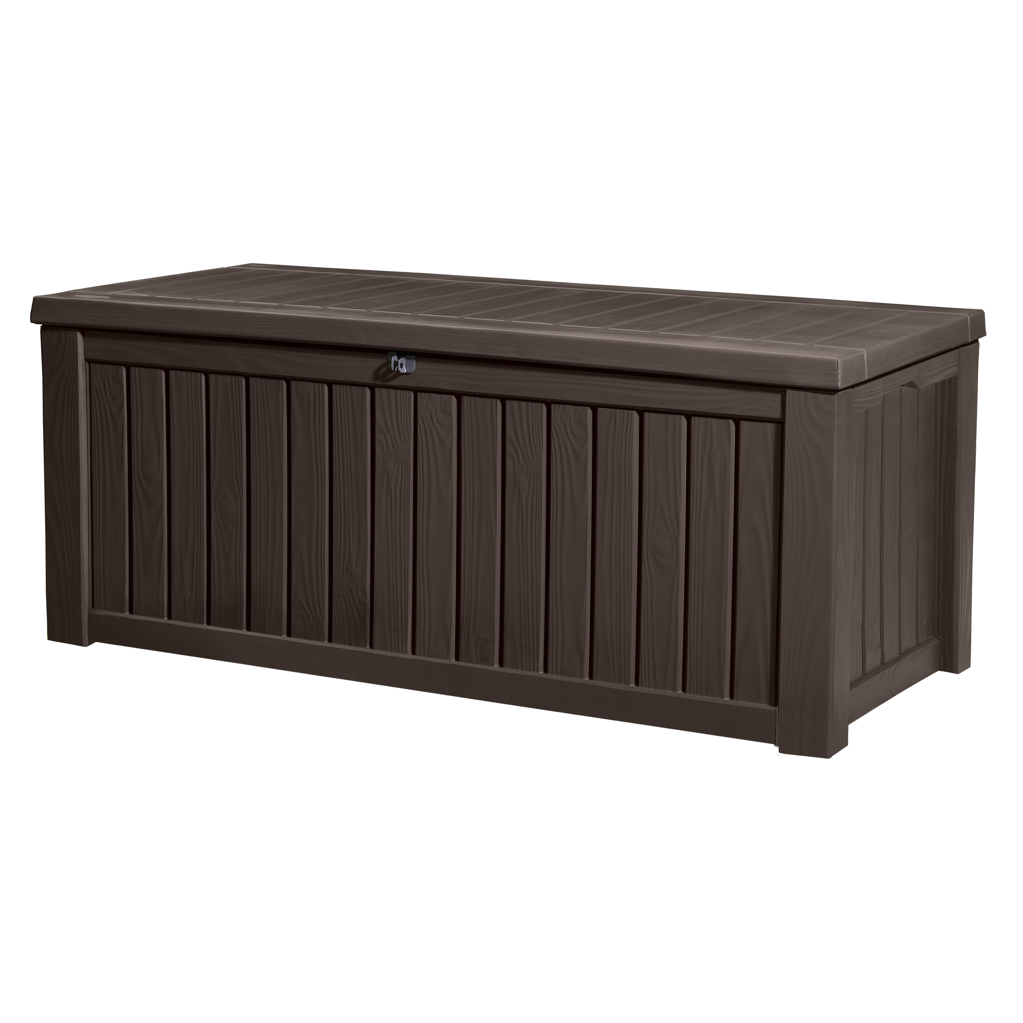 keter rockwood 150 gallon deck box expresso brown