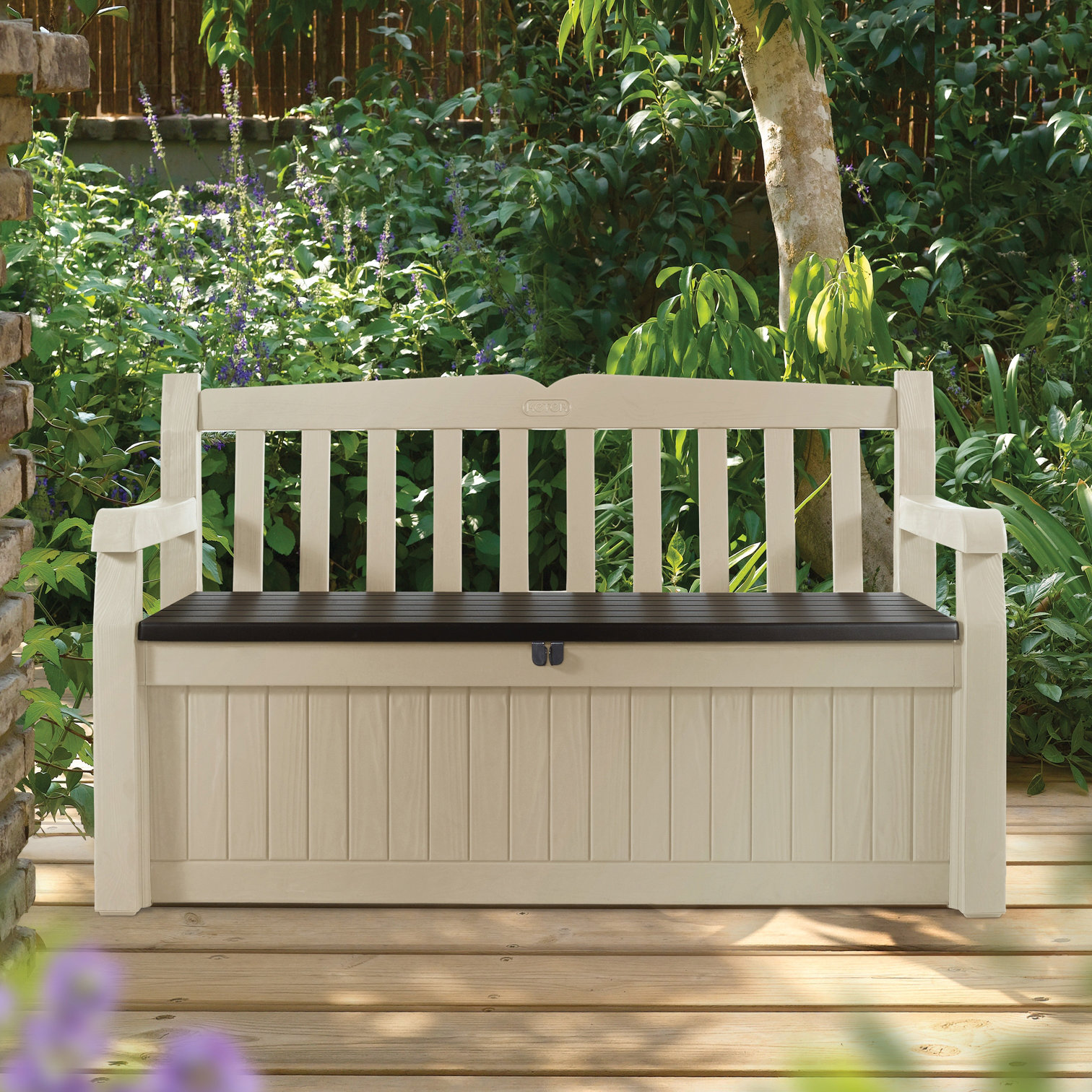 Keter All Weather Outdoor 70 Gallon Resin Storage Bench & Reviews Wayfair