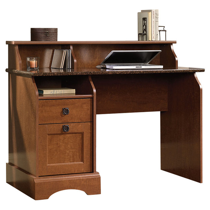Sauder Graham Hill Writing Desk with 2 Storage Drawers & Reviews Wayfair