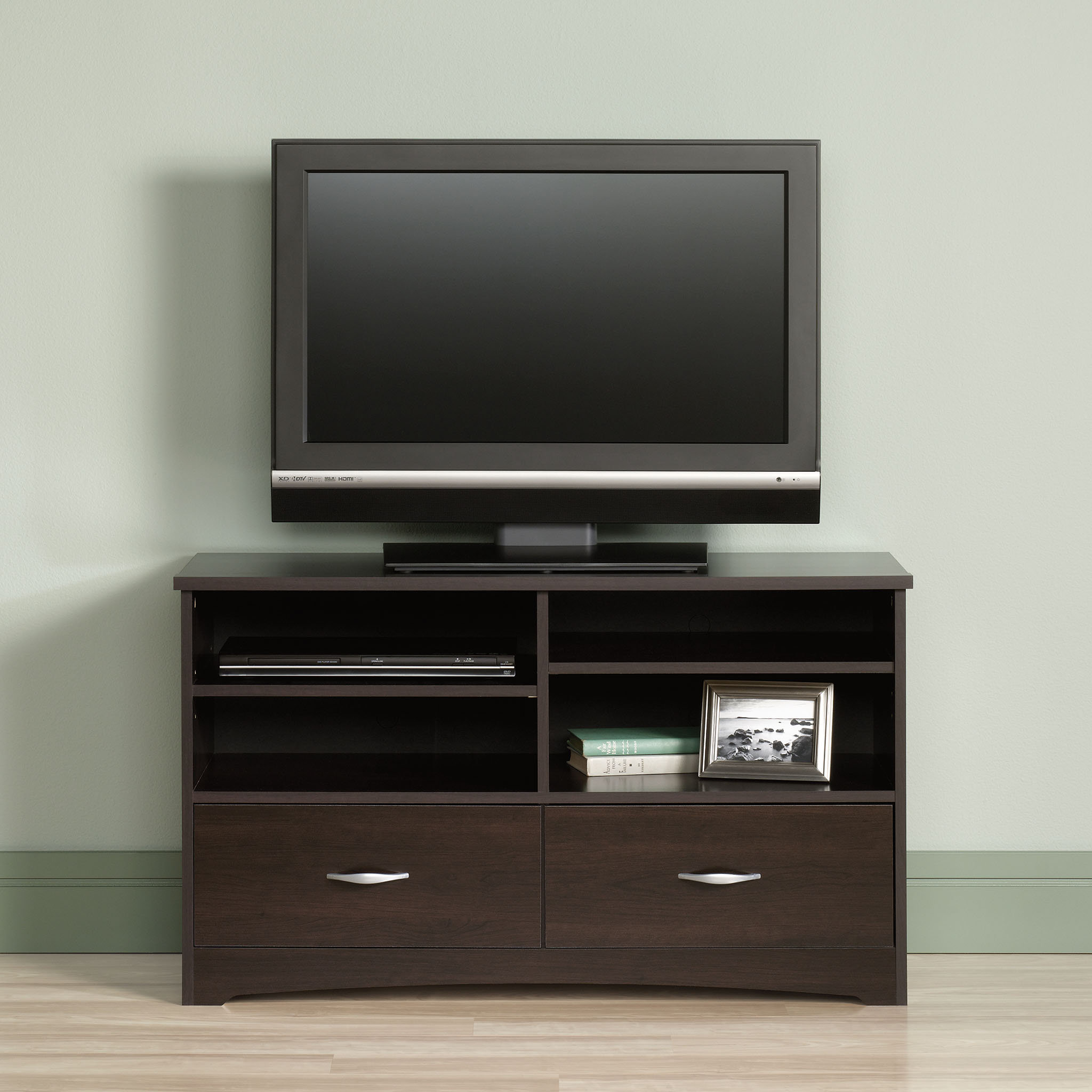 Sauder Beginnings TV Stand with Enclosed Storage & Reviews ...