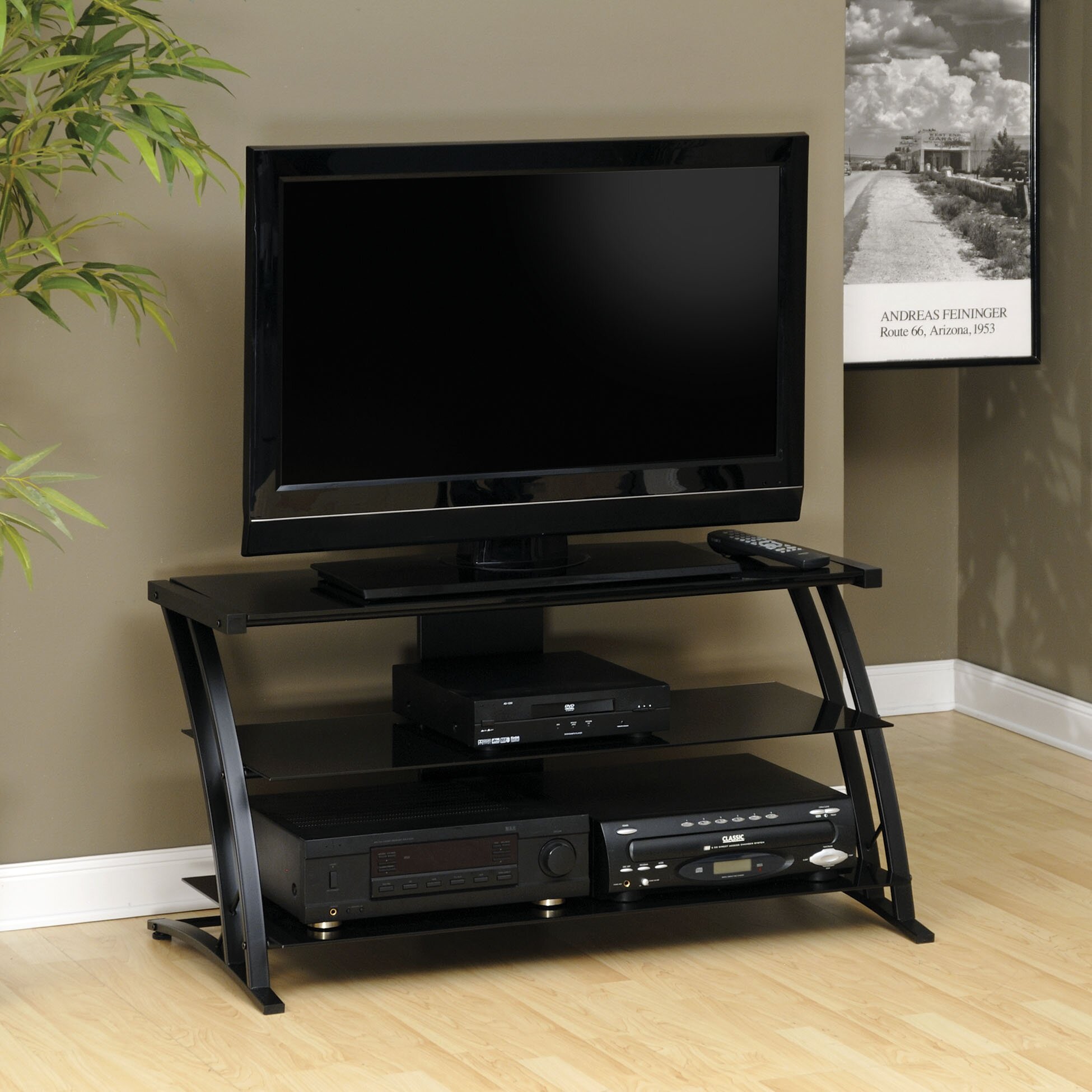 Sauder Deco TV Stand Reviews Wayfair   Sauder Deco TV Stand 408559 