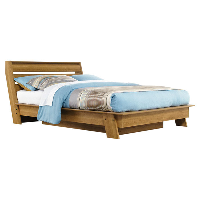 Sauder Queen Platform Bed & Reviews Wayfair