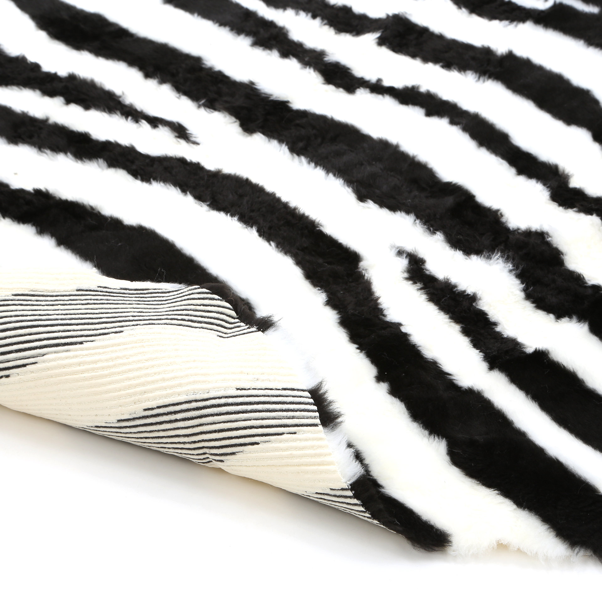 Walk On Me Animal Zebra Bold Striped Area Rug & Reviews Wayfair