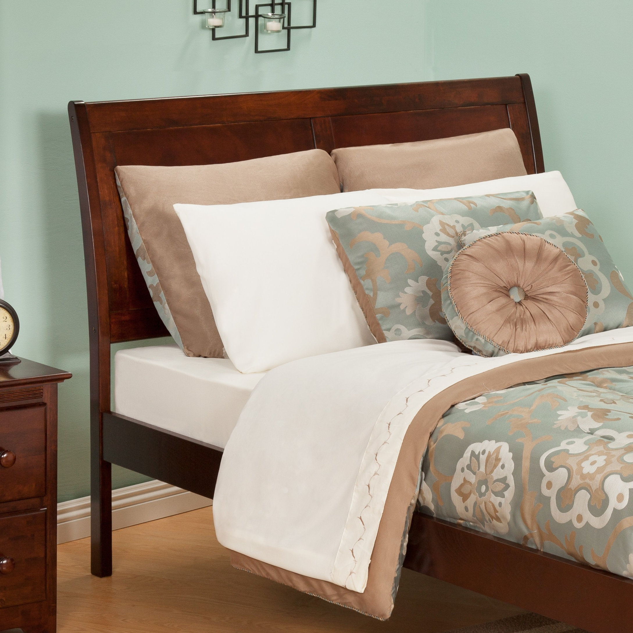 Atlantic Furniture Portland Wood Headboard & Reviews Wayfair