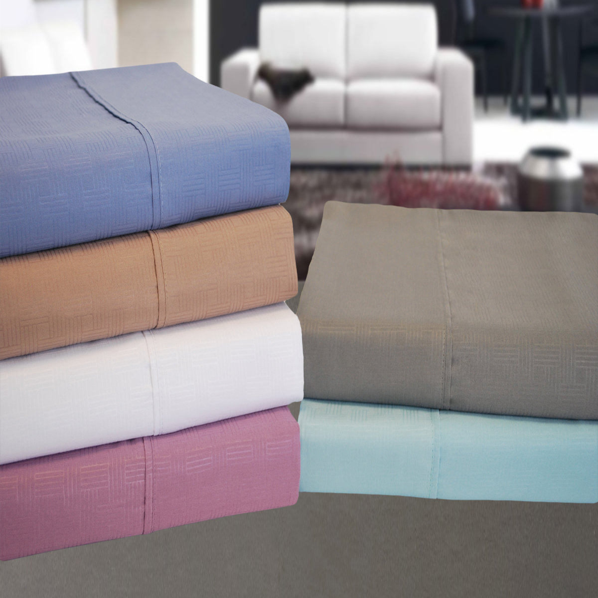 Simple Luxury Embossed Sheet Set & Reviews Wayfair