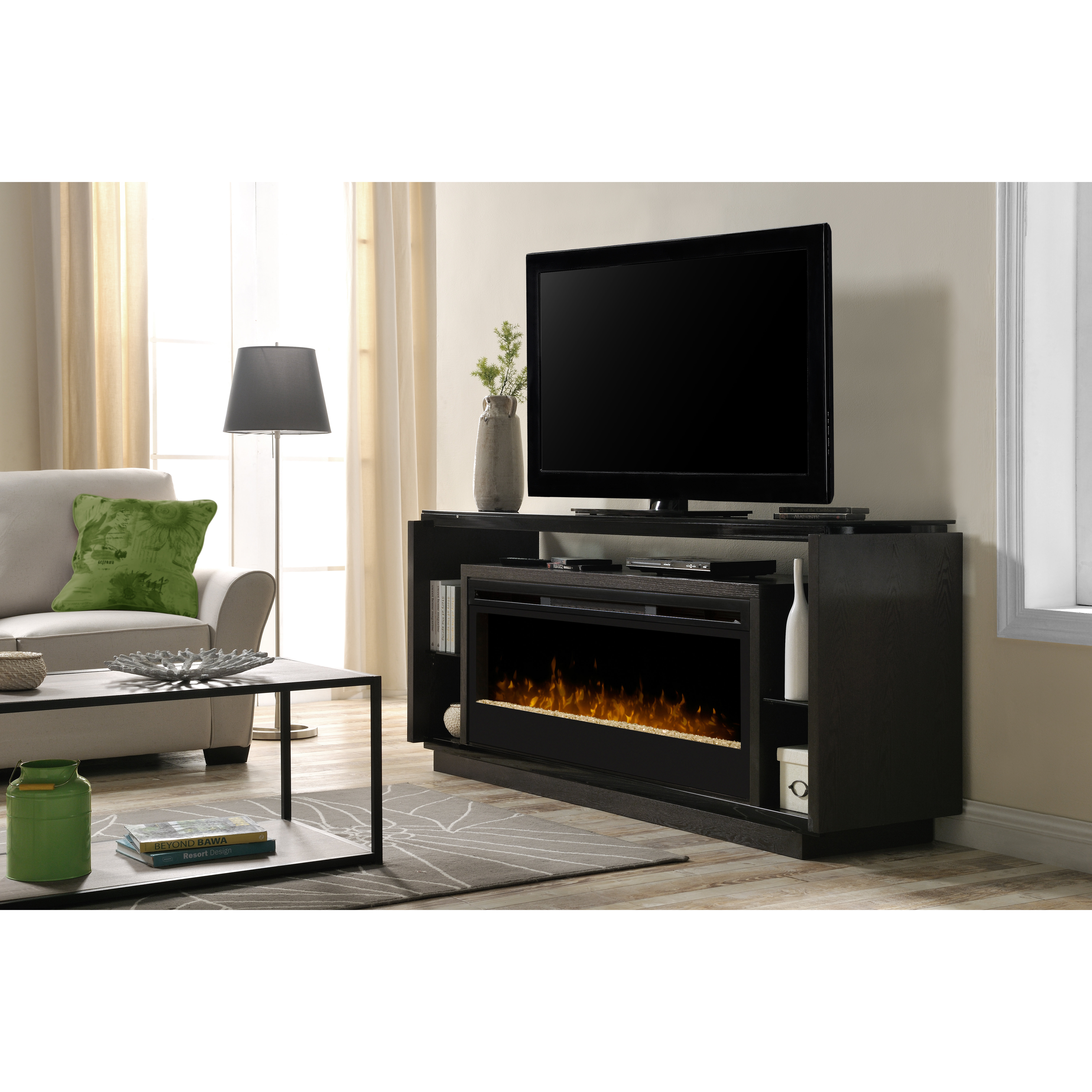 Dimplex David Media Console Electric Fireplace Wayfair