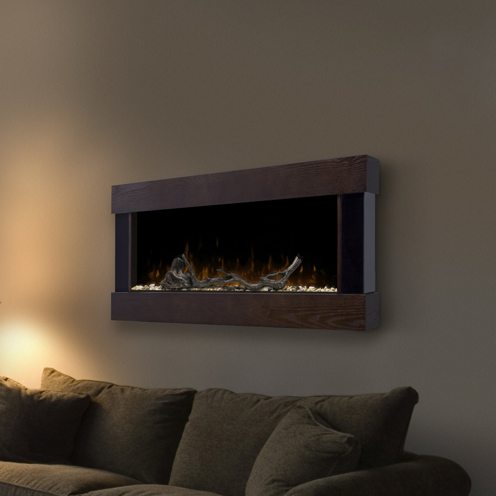 Dimplex Chalet Wall Mounted Electric Fireplace & Reviews Wayfair