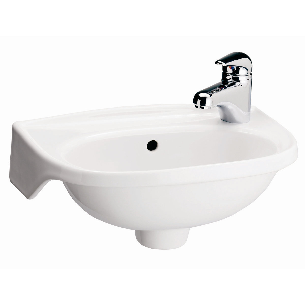 Barclay Tina Single Hole Wall Mount Bathroom Sink & Reviews Wayfair