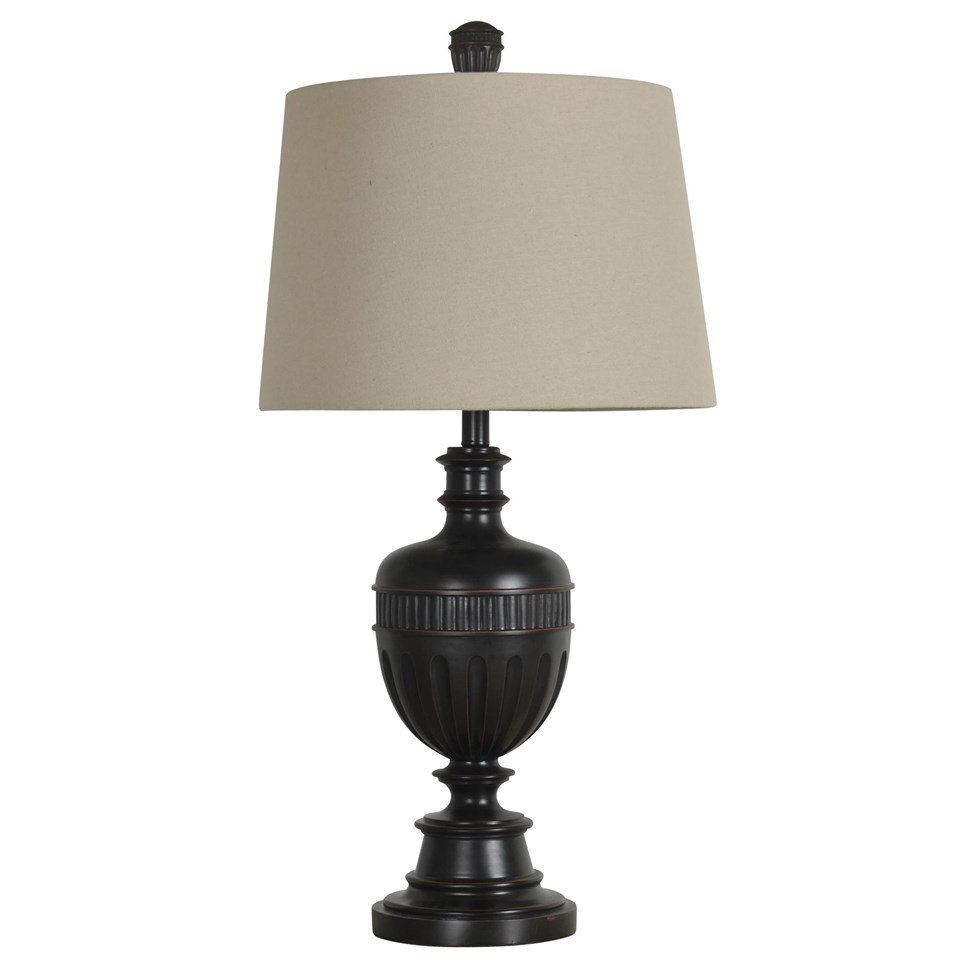 Style Craft Traditional 33" H Table Lamp with Drum Shade & Reviews