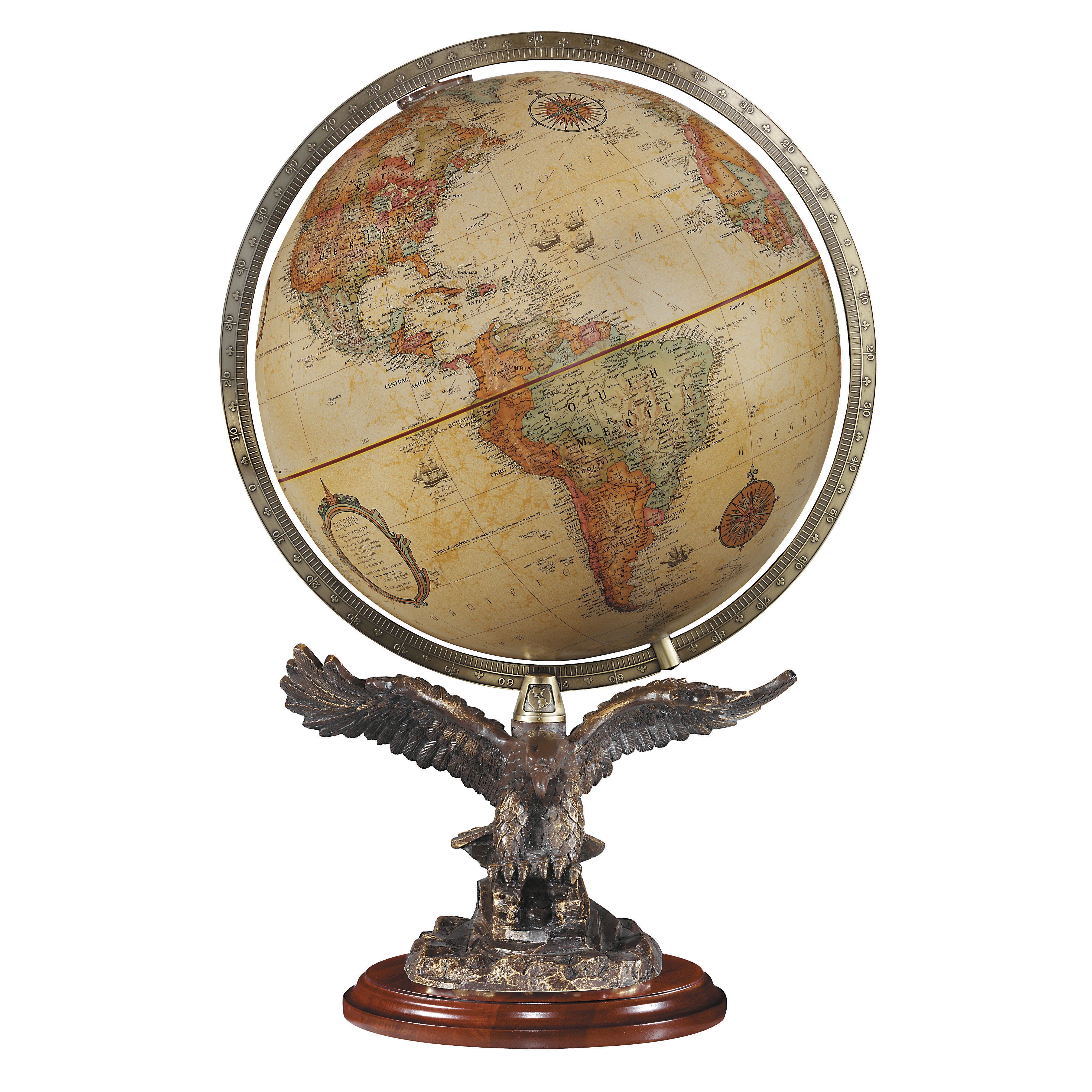 Replogle Freedom Antique World Globe Reviews Wayfair   Freedom%2BAntique%2BWorld%2BGlobe 