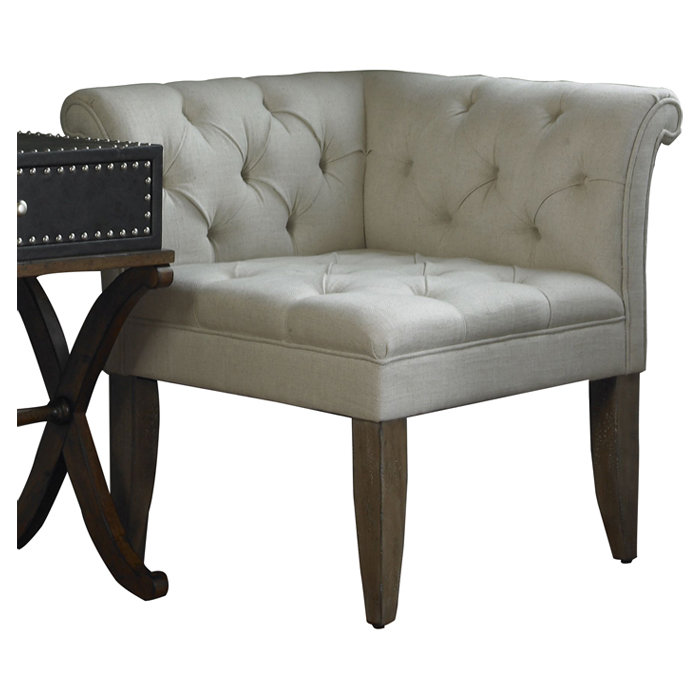 Uttermost Tahtesa Corner Chair & Reviews Wayfair