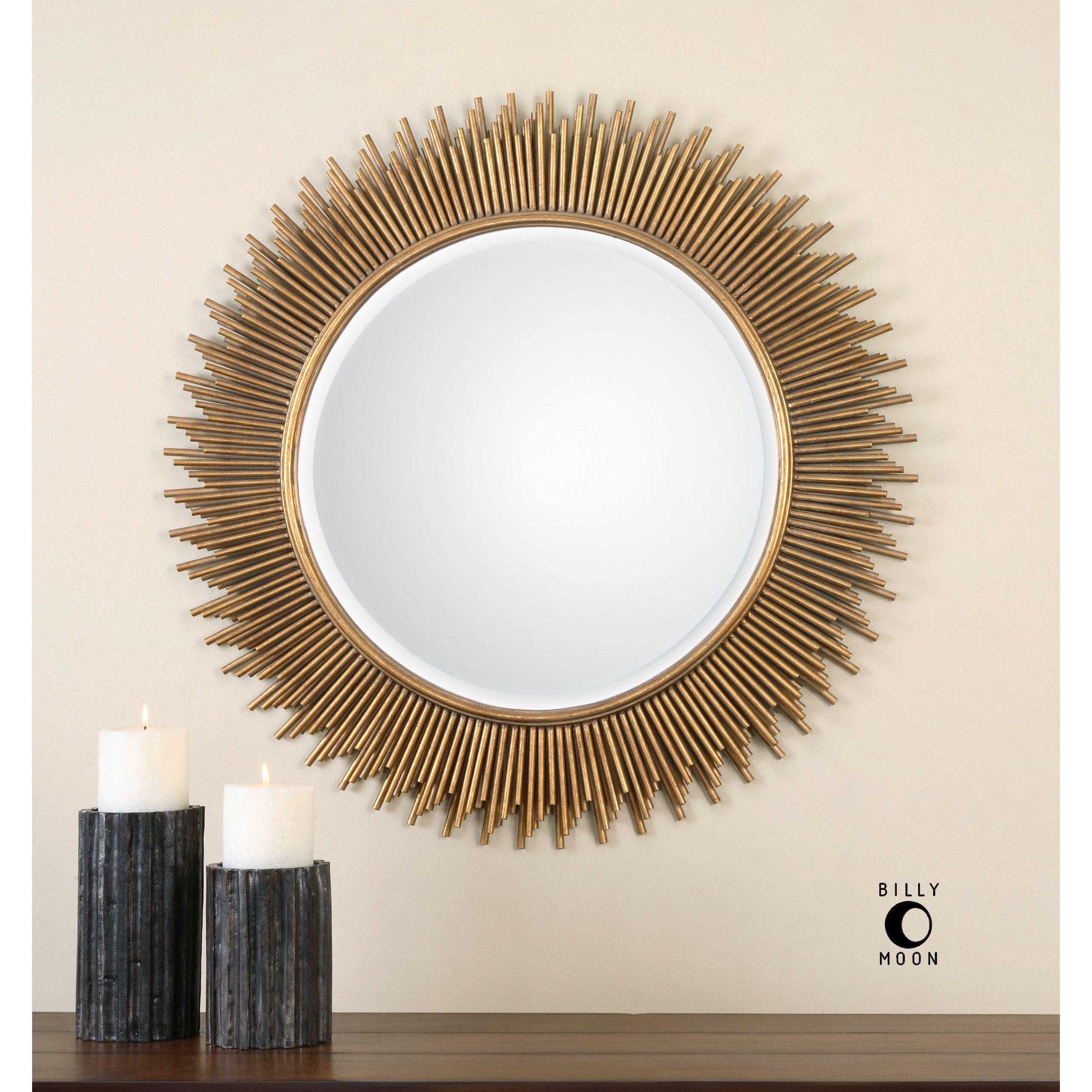 Uttermost Marlo Round Mirror & Reviews Wayfair