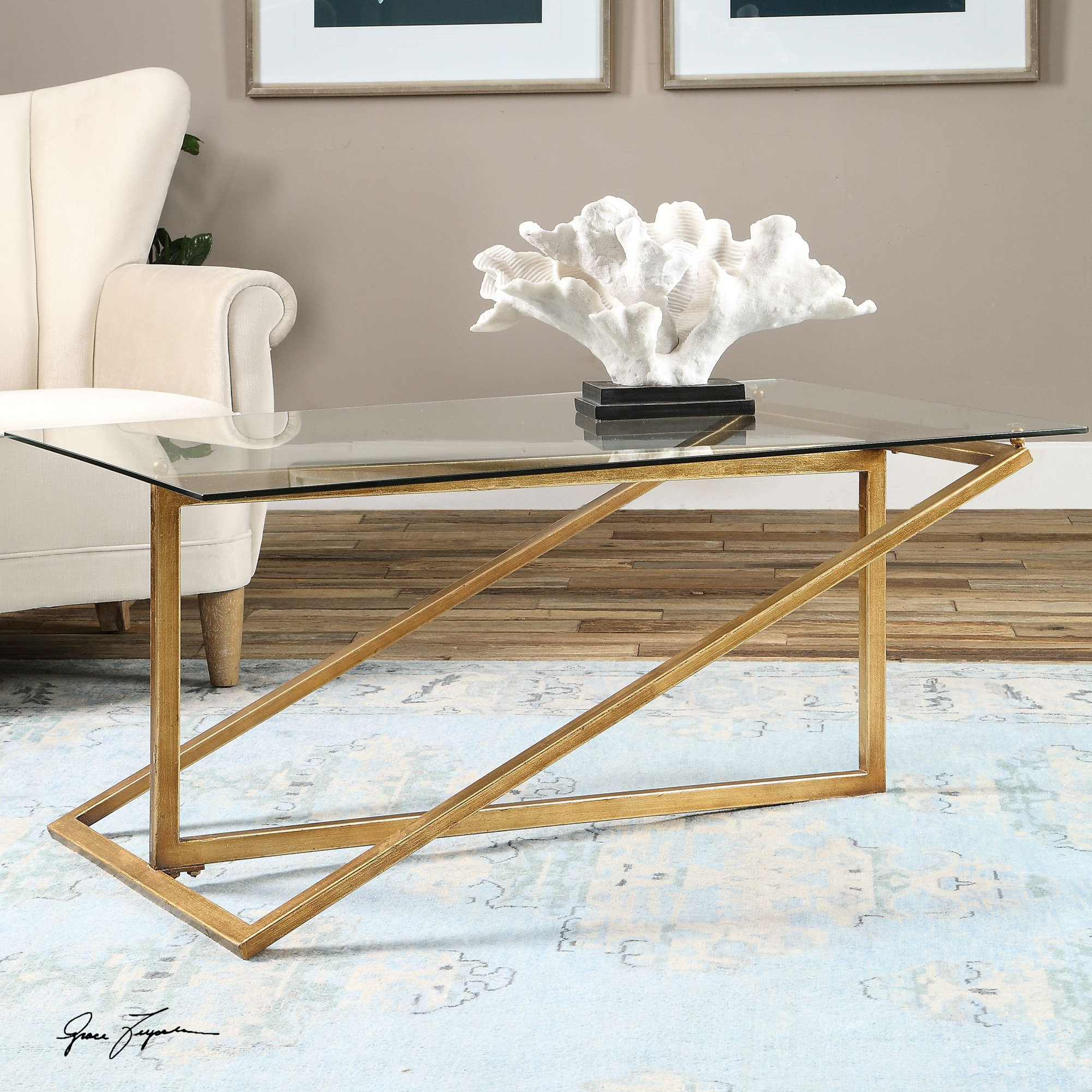 Uttermost Zerrin Coffee Table & Reviews Wayfair