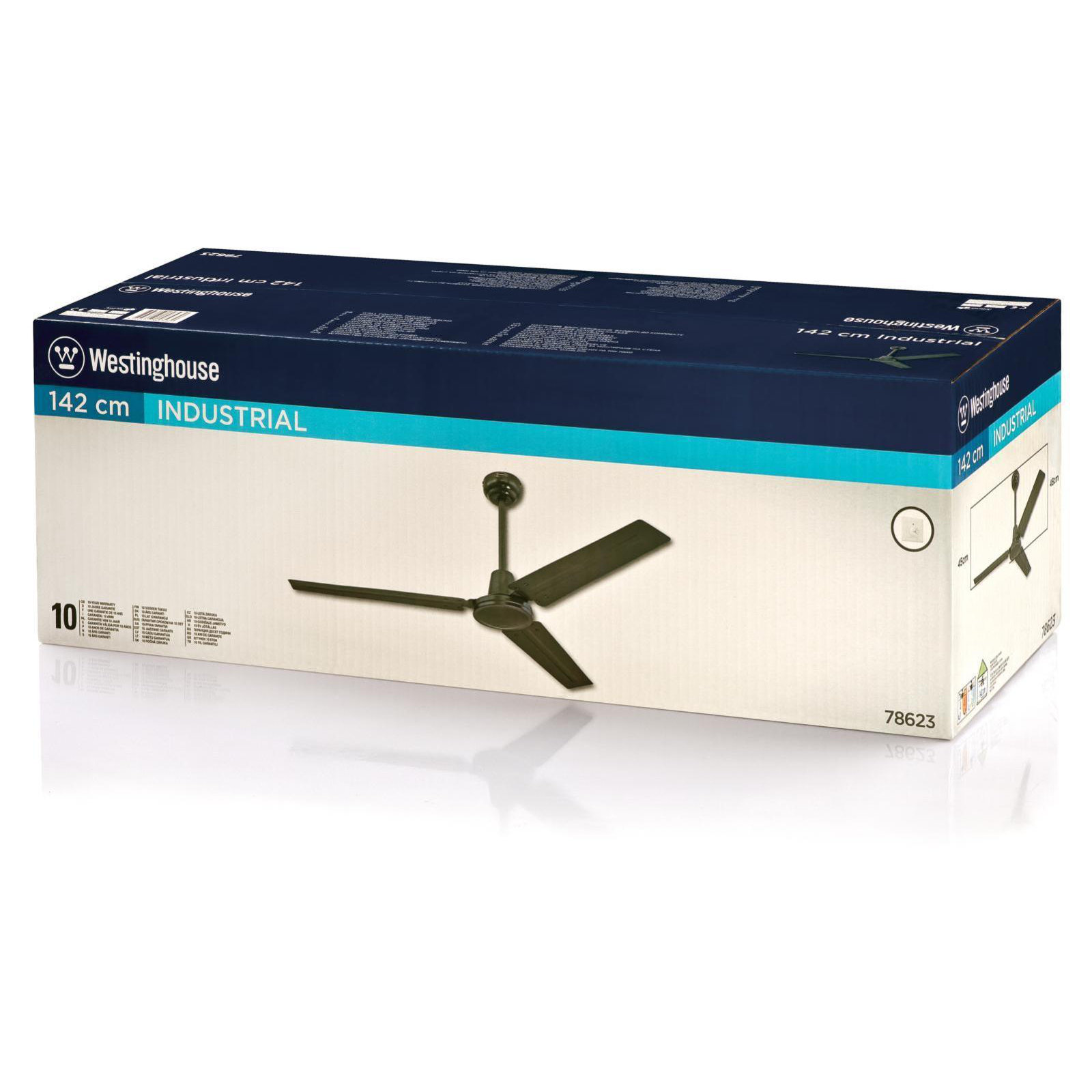 Westinghouse 142cm Industrial 3 Blade Ceiling Fan & Reviews Wayfair UK