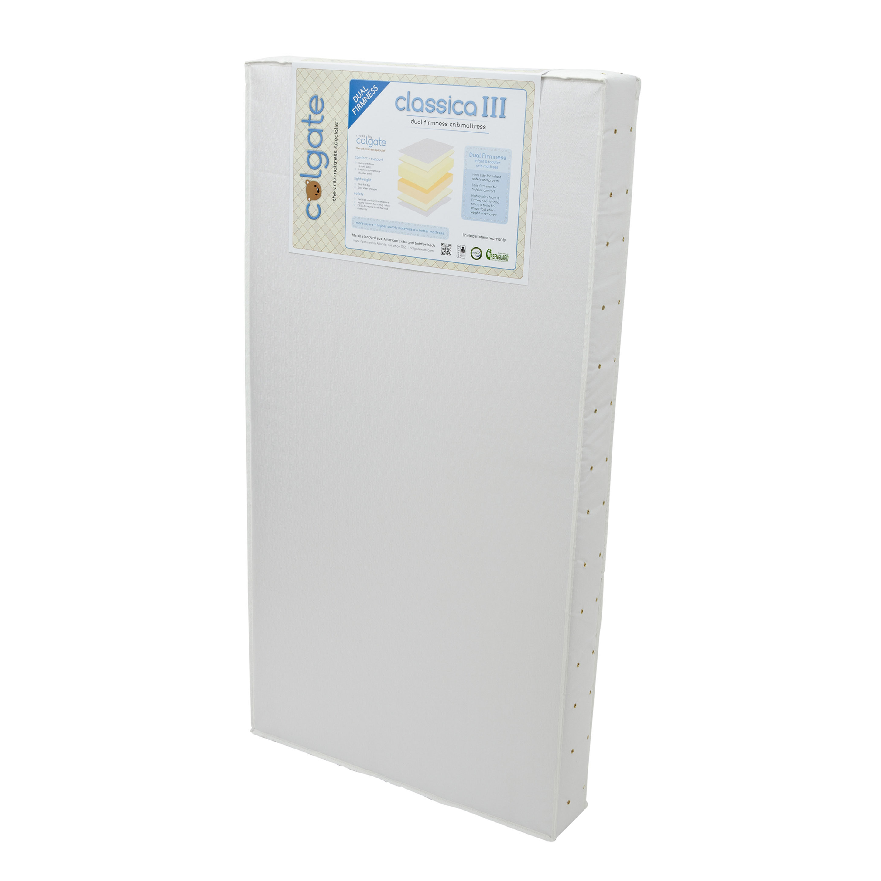 Colgate Classica III Foam Crib Mattress & Reviews Wayfair