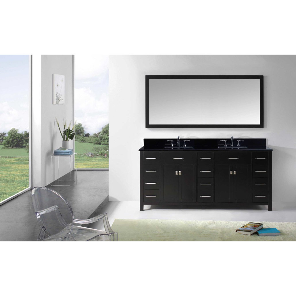 Virtu Caroline Parkway 72" Bathroom Vanity Wayfair