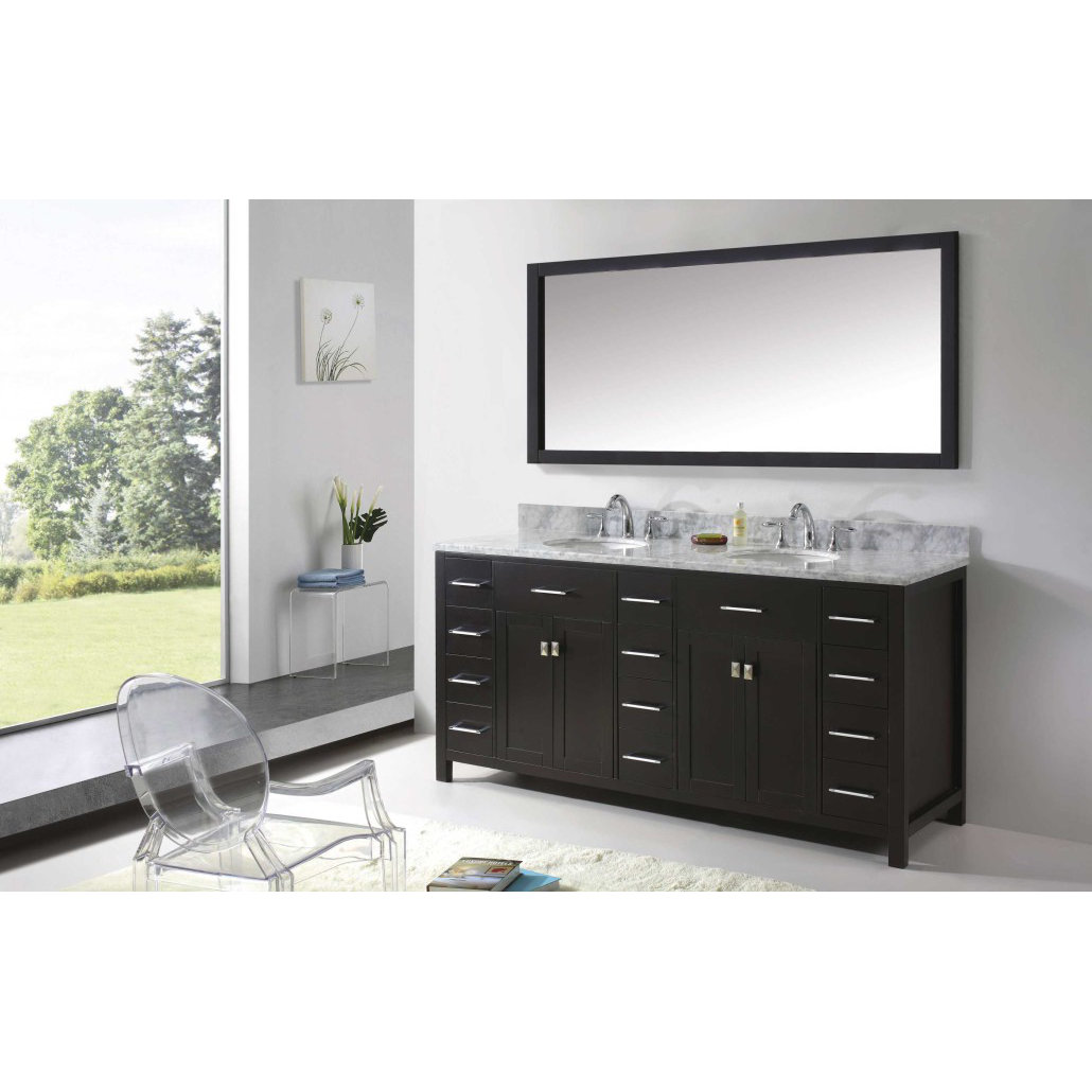 Virtu Caroline Parkway 72" Bathroom Vanity Wayfair